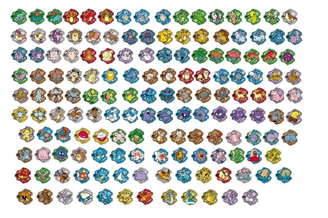 ポケモン 海外 中国 マグネット　151 Pokemon S-Chinese 151 Puzzle Fridge Magnet Set Sealed Box 1