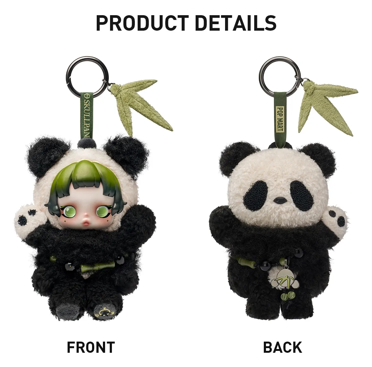 100% Authentic Skullpanda Lazy Panda Plush Doll Pendant Trend Art