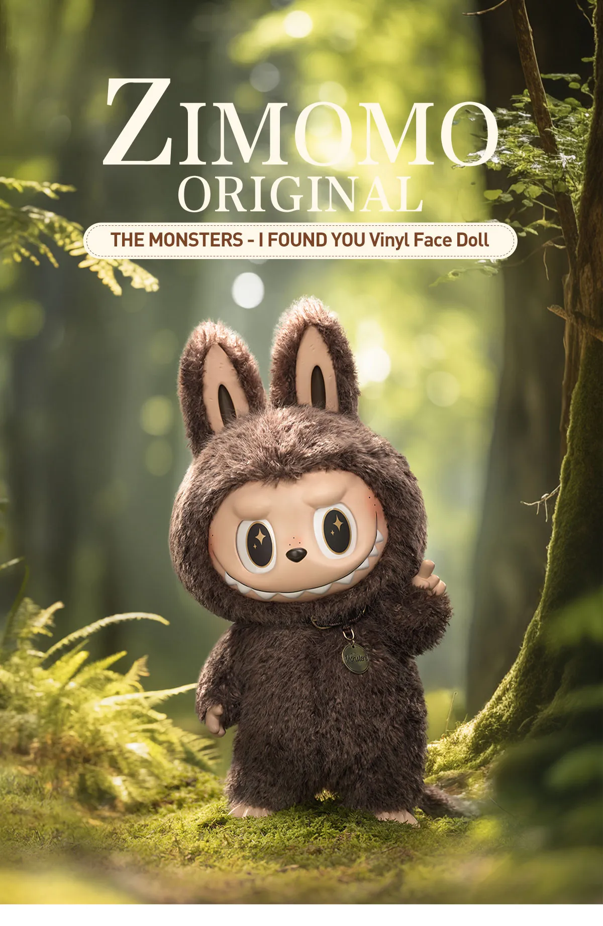 100% AUTHENTIC The MONSTERS I Found You Vinyl Face Doll Zimomo | eBay