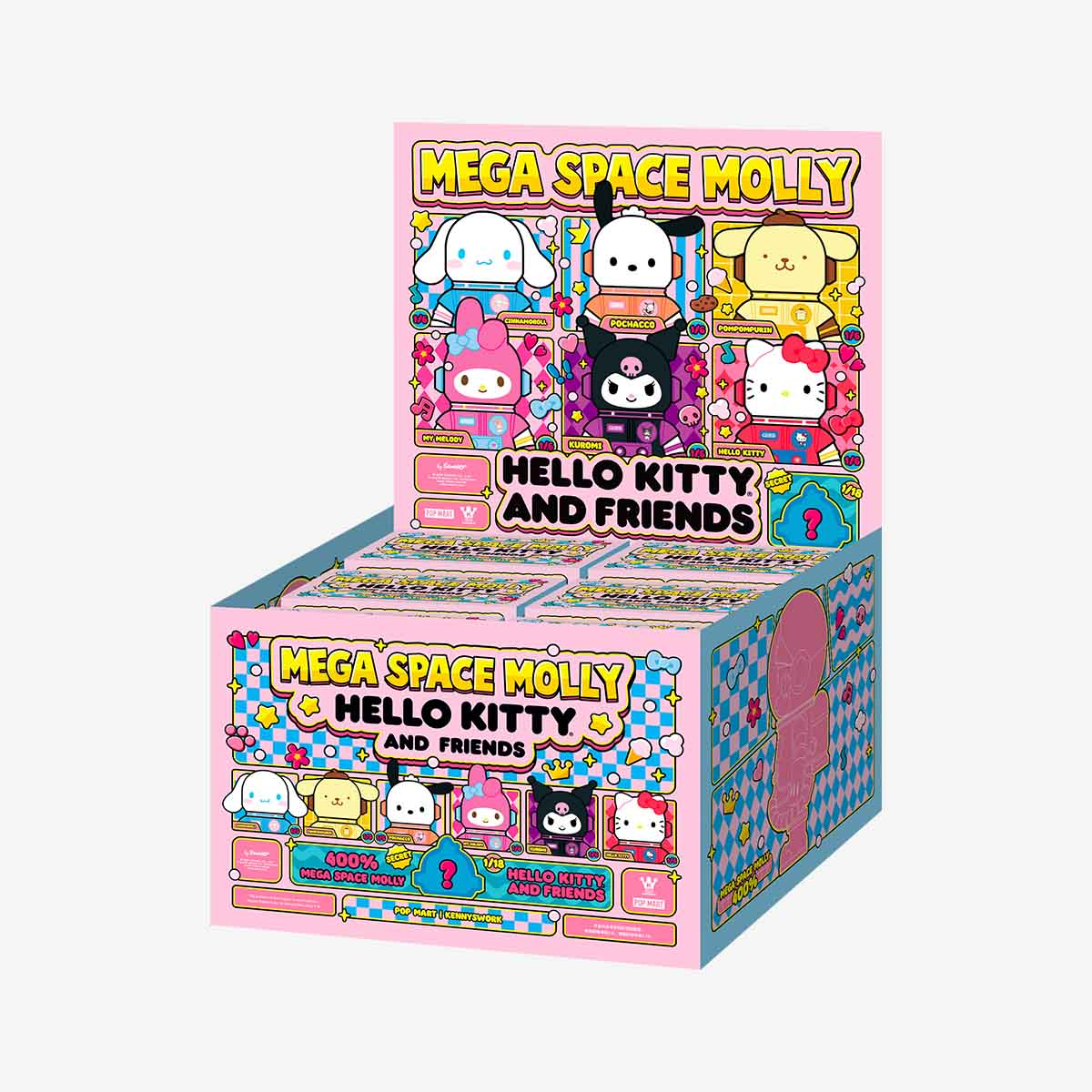 MEGA SPACE MOLLY 400% Hello Kitty and Friends Series 100