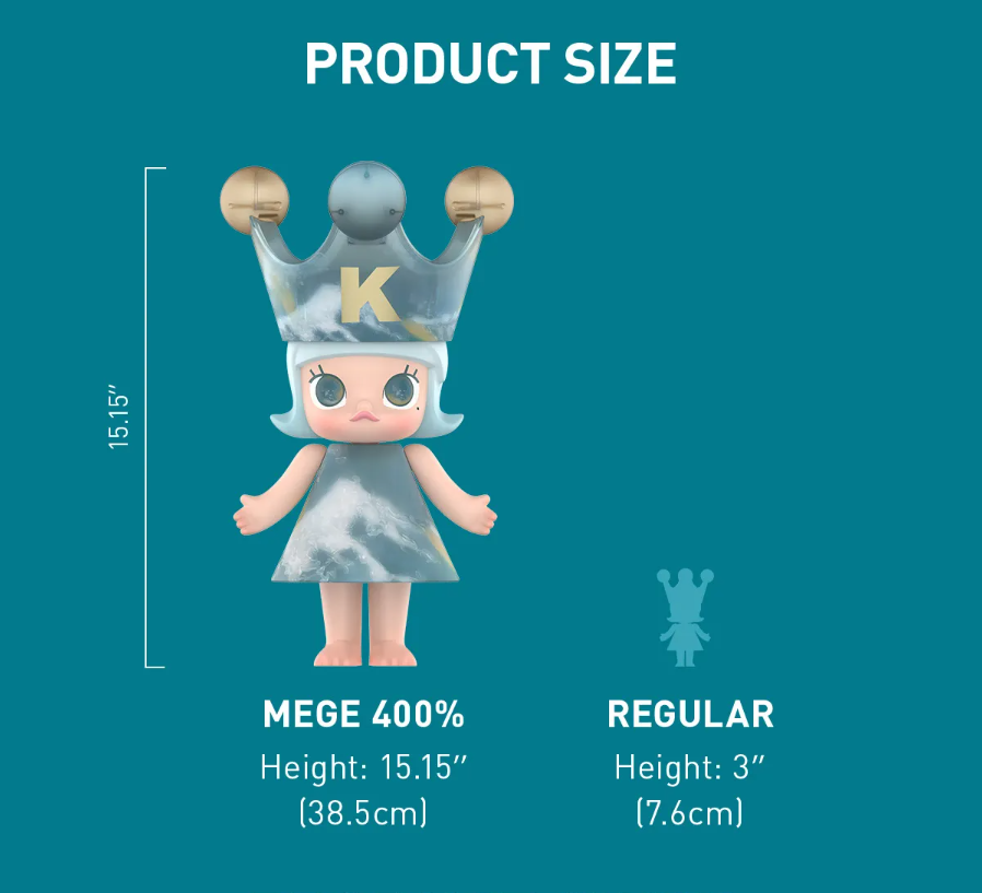 100% Mega Royal Molly 400% Didi To Love Sealed New Limited