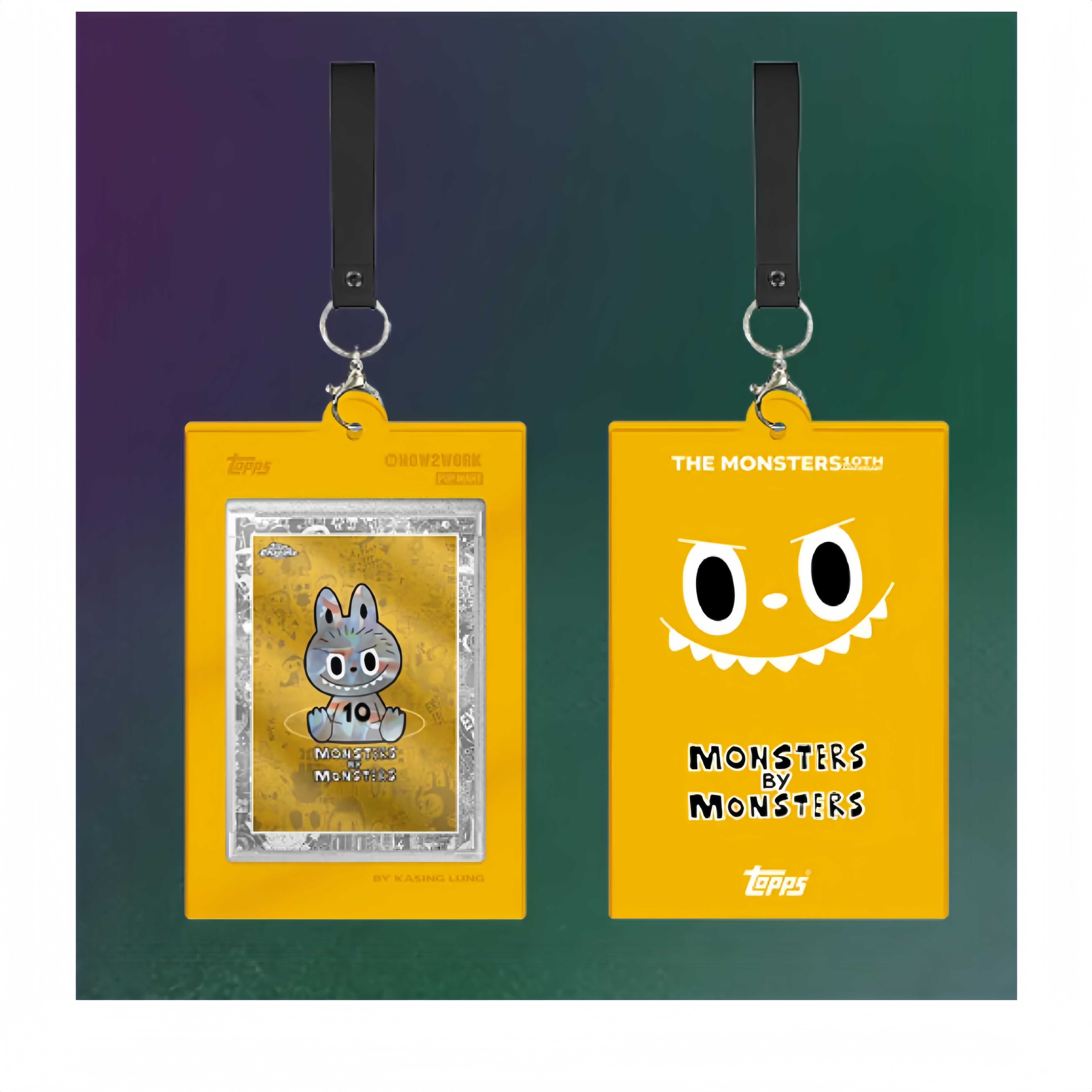 その他 Topps Labubu MONSTERS BY MONSTERS #04 Pre-Order Topps X THE MONSTERS LABUBU Chrome Series Trading Cards