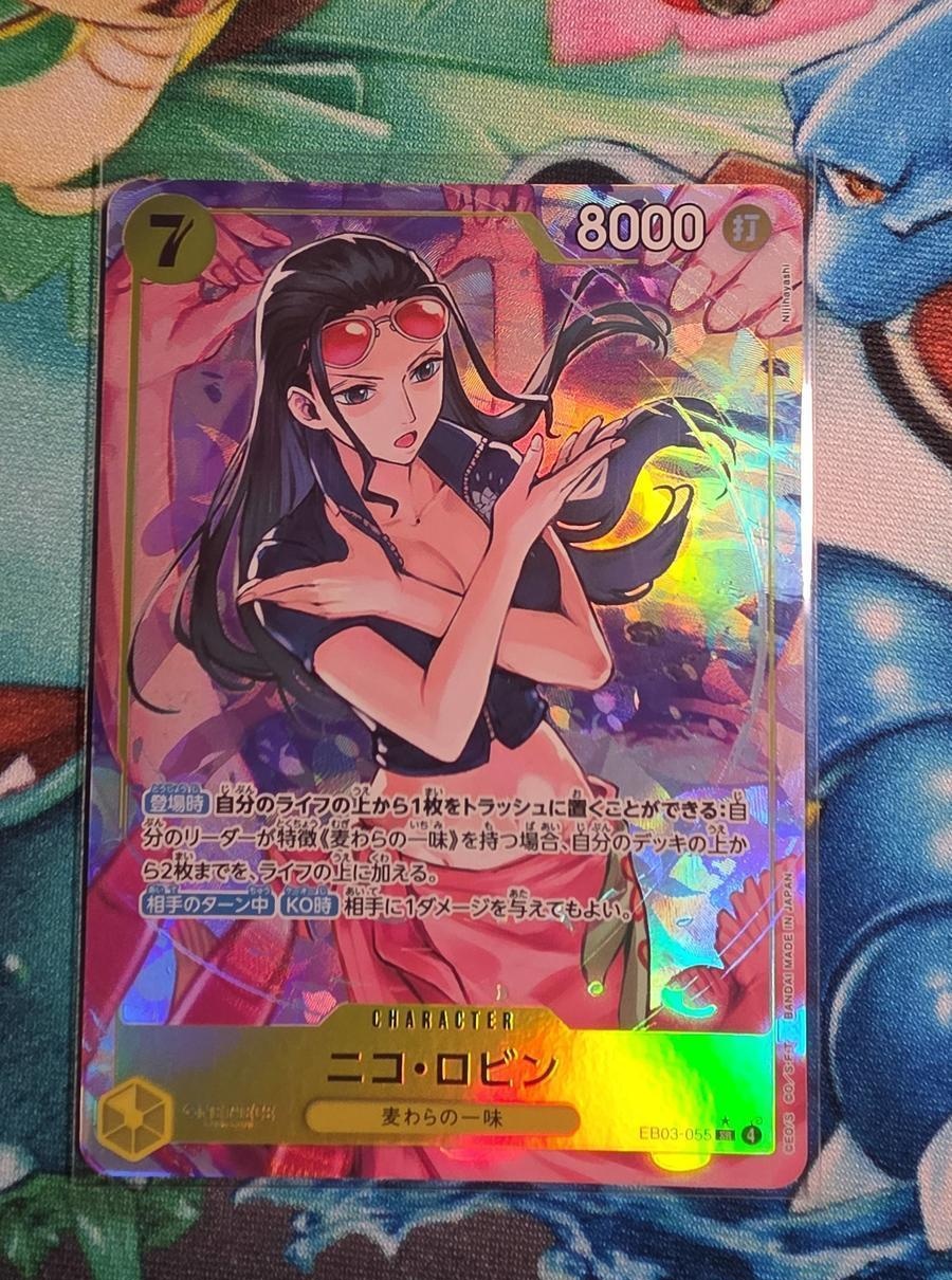 ONE PIECE Japanese TCG Heroines Edition 2025 Nico Robin EB03-055