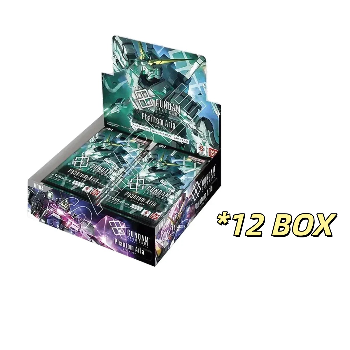IN STOCK Apr 25 Gundam TCG Japanese Phantom Aria GD04 Case Sealed