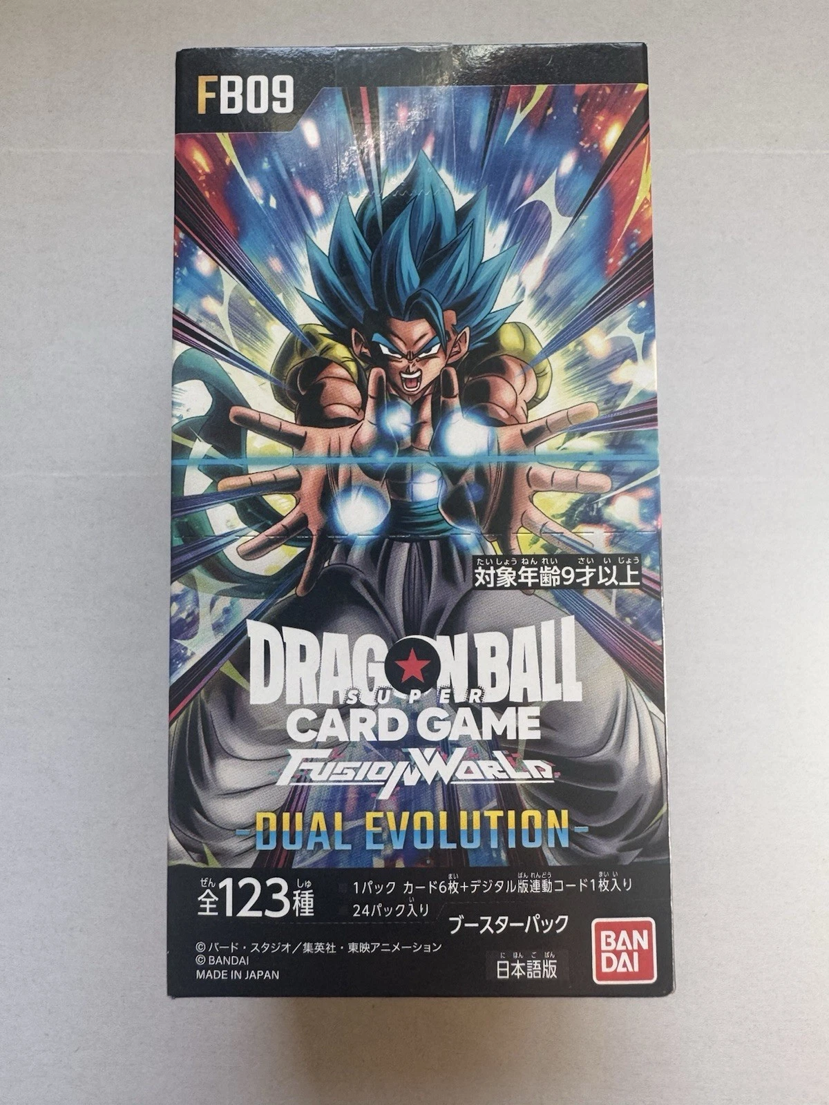 Dragon Ball Super Fusion World TCG Japanese Dual Evolution FB09