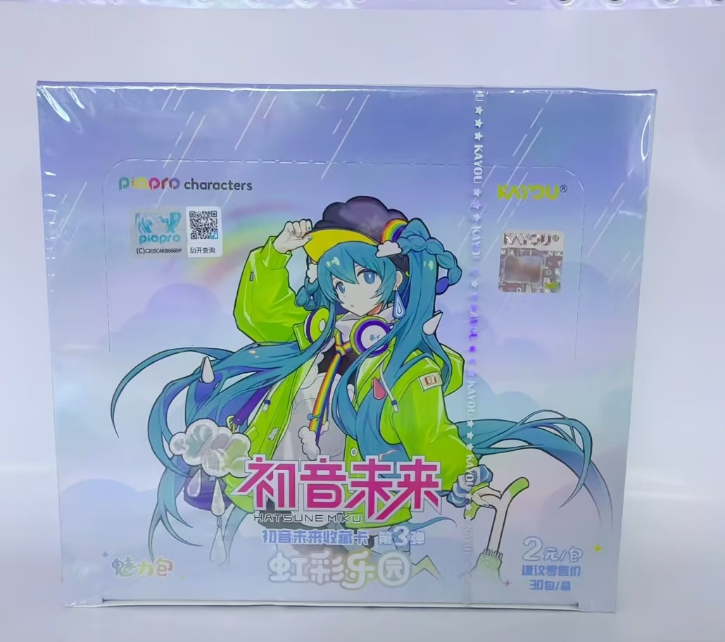 Kayou IN STOCK Hatsune Miku VOL.3 Collection Trading Card Booster