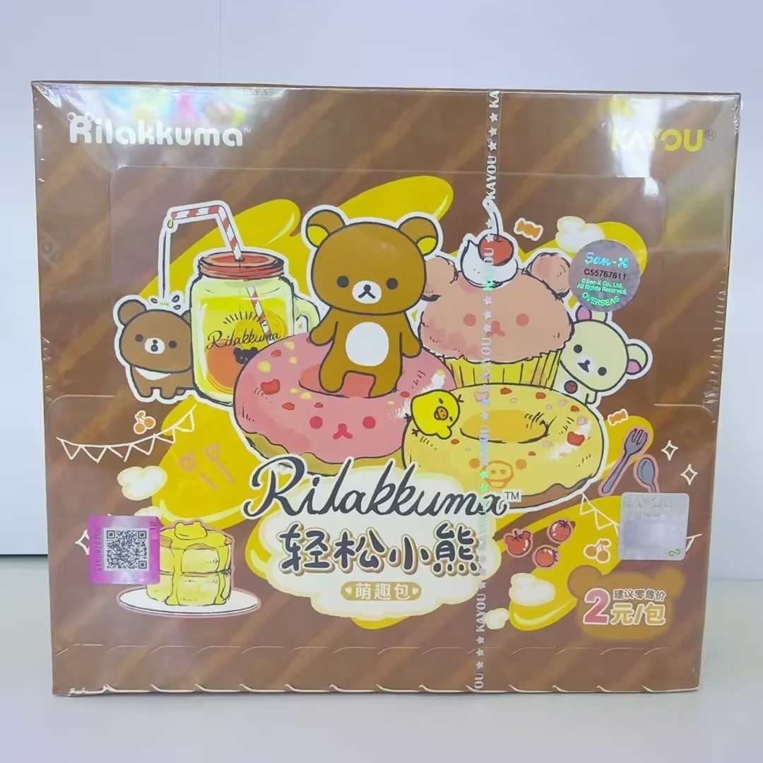 Kayou 2026 Rilakkuma Anime Collection Trading Card Booseter Box