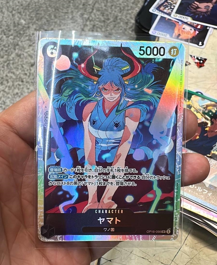 One Piece Card Game Japanese Yamato OP16-098 SR Full Art Foil The