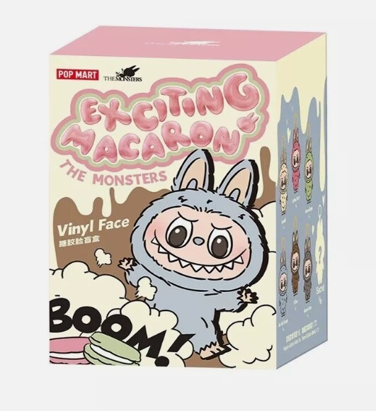 OFFICIAL AUTHENTIC LABUBU The Monster Macaron Sea Salt Coconut