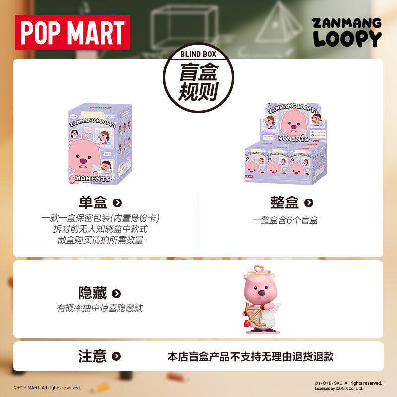 Authentic Zanmang Loopy Moments Series Figure BlindBox Confirmed