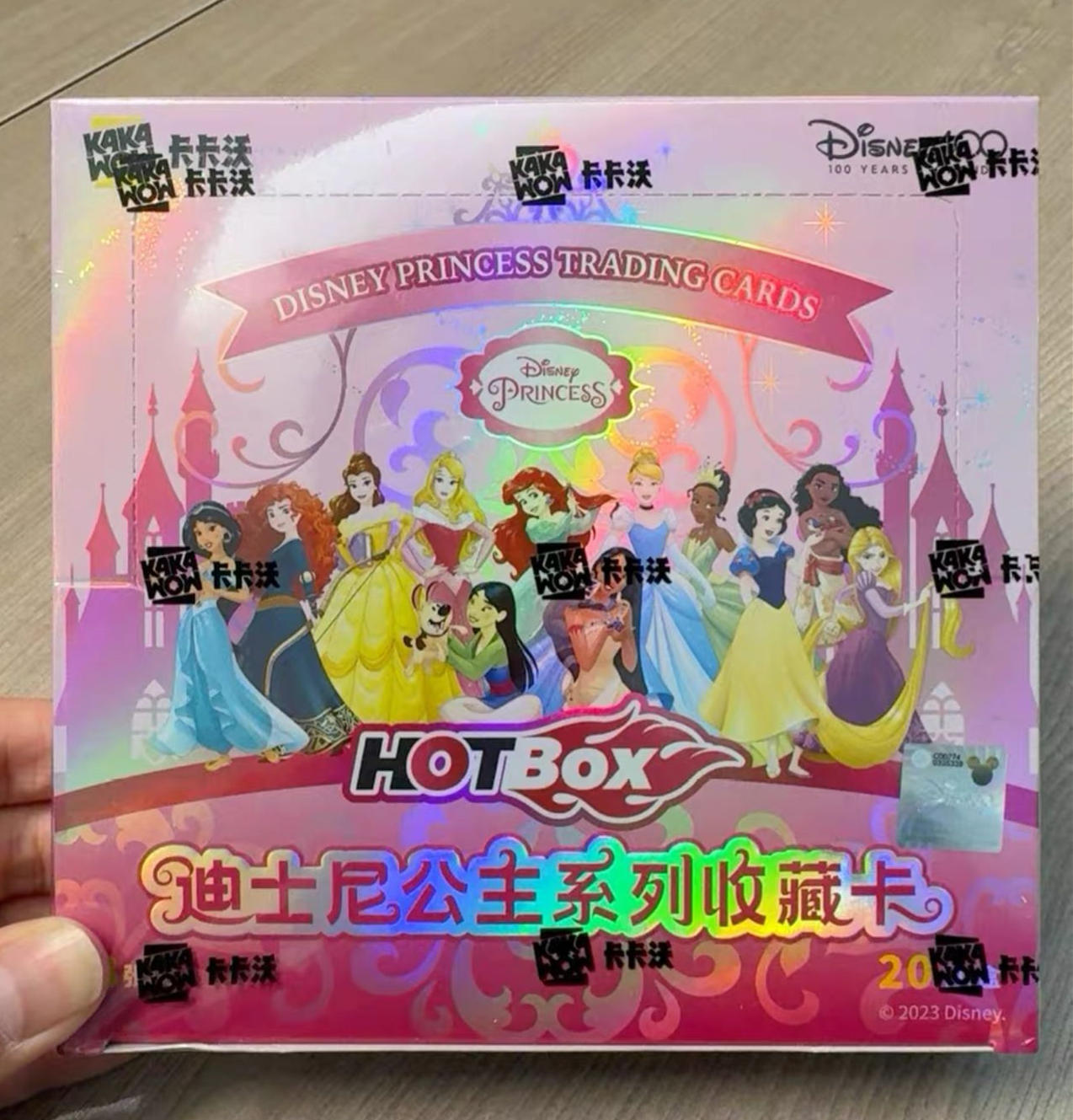 IN STOCK 2023 Kakawow Disney 100 Hotbox Princess Collection Card