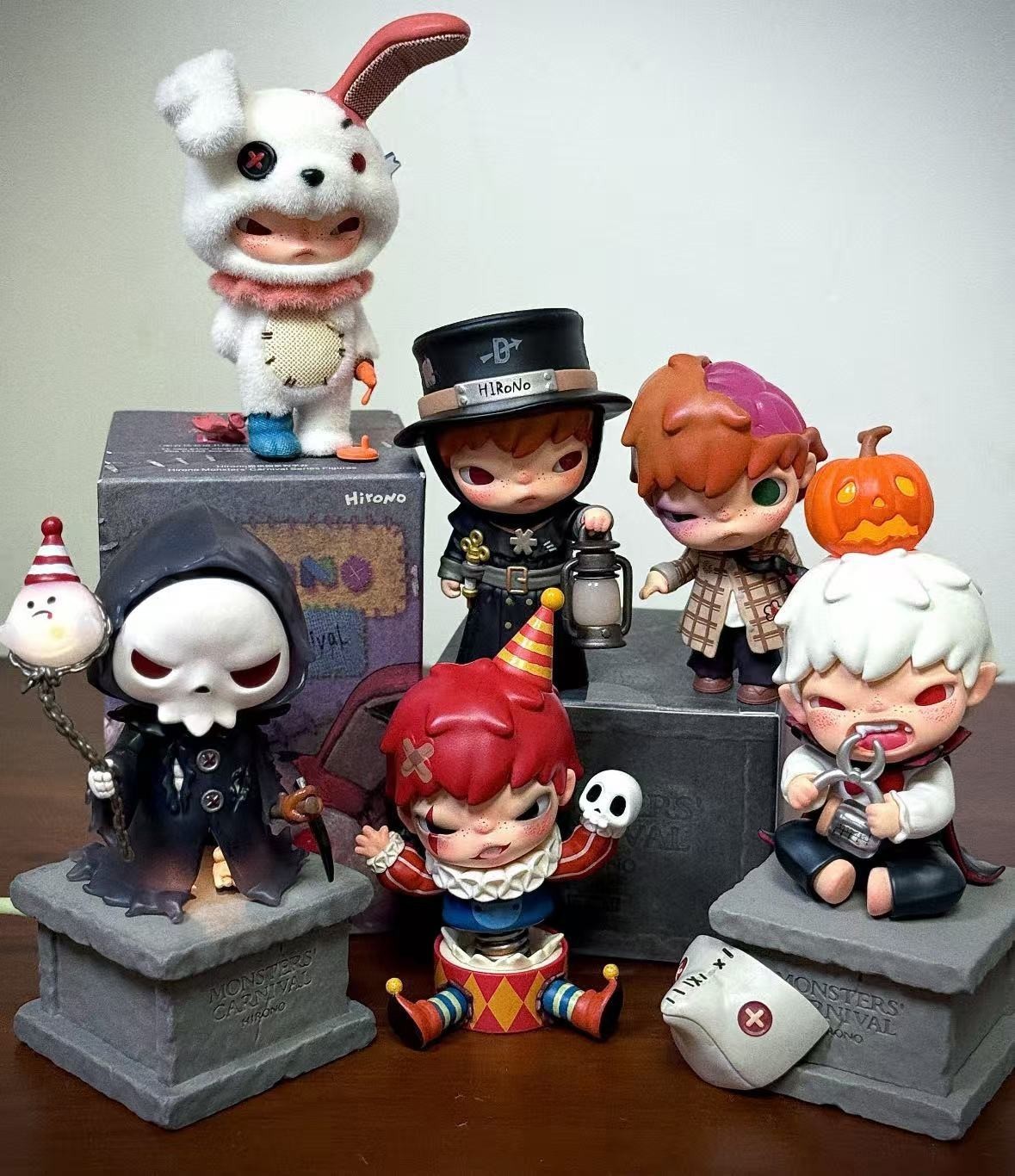 hironobu⸝⸝^ ̫^⸝⸝ Hirono Monsters Carnival Series Confirmed Figures Blind Box