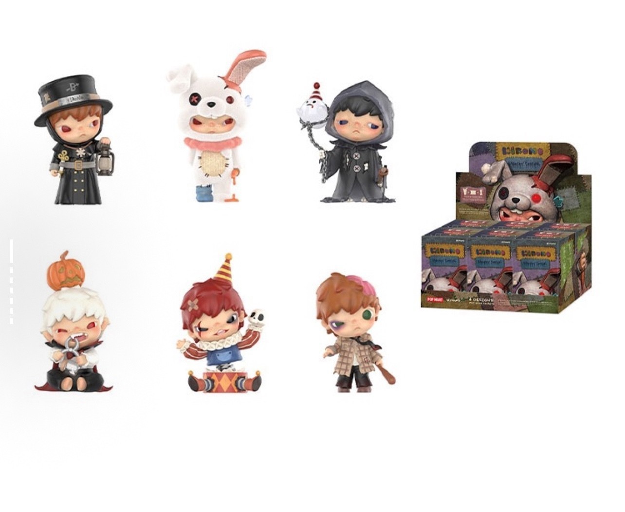 Authentic Hirono Monsters' Carnival Series Blind Box 6 Basic