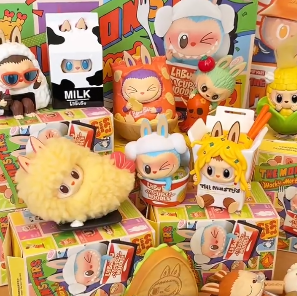Authentic POP MART LABUBU THE MONSTERS Wacky Mart Series Confirmed