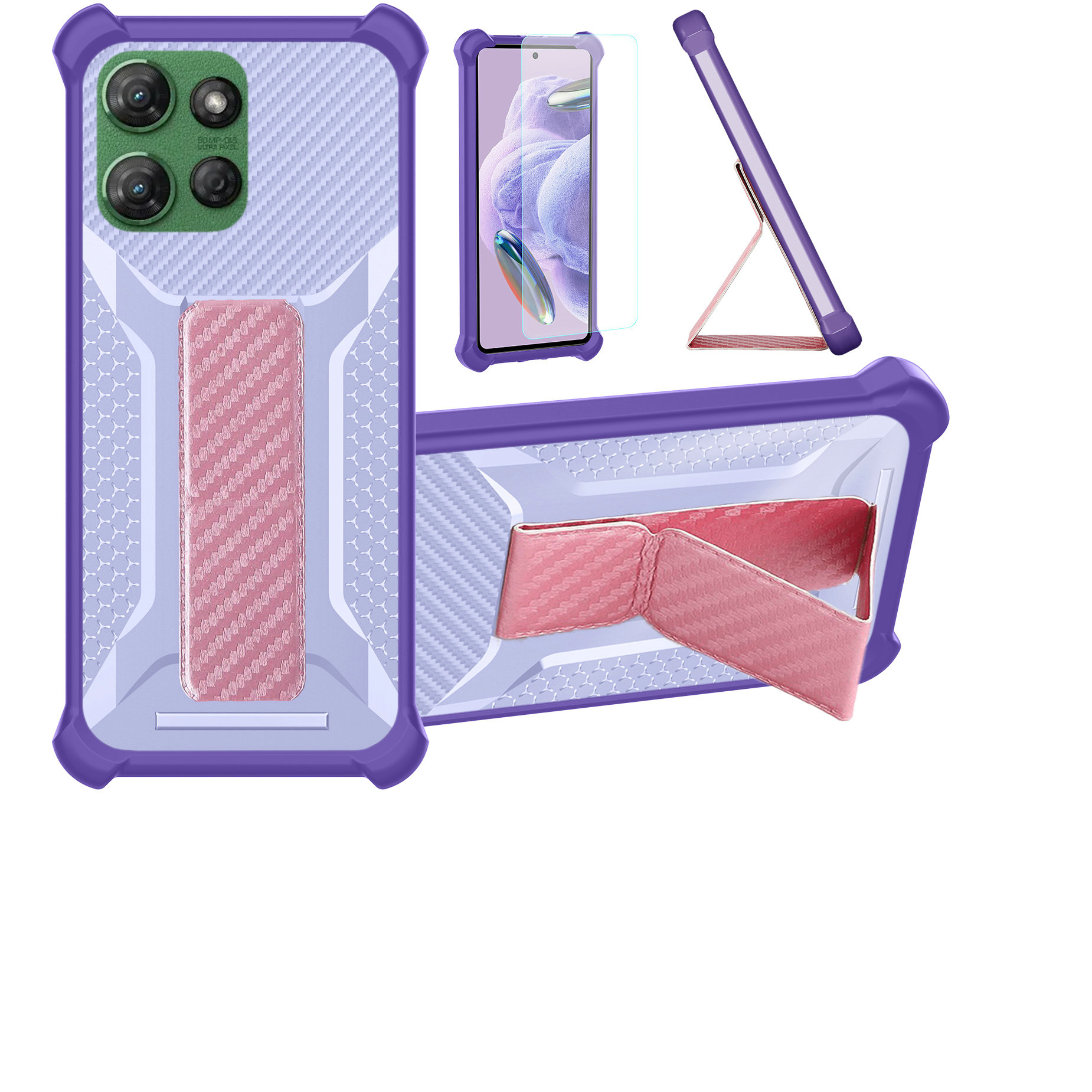 for Motorola Moto G Power 2025 Phone Case Cover Glass Screen Protector A1 - Picture 31 of 42