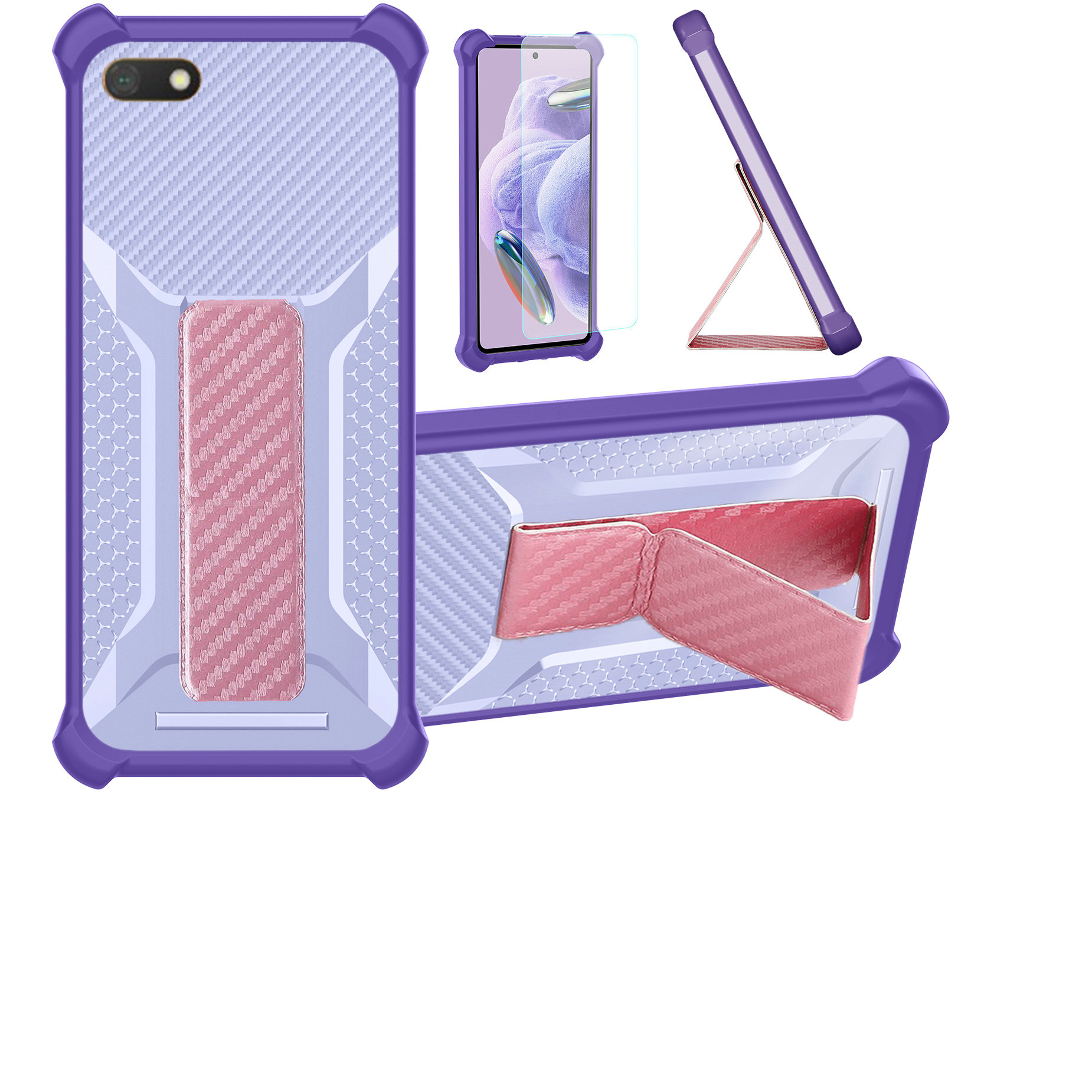 for Huawei Y5 Neo Phone Case Cover Glass Screen Protector A1 - Picture 31 of 42