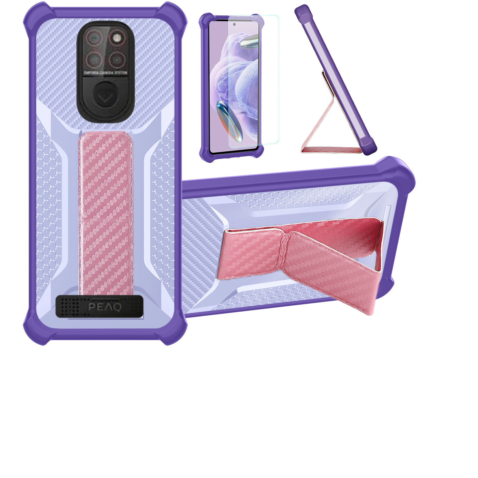 for Peaq PSP 500 Phone Case Cover Glass Screen Protector A1 - Picture 31 of 42
