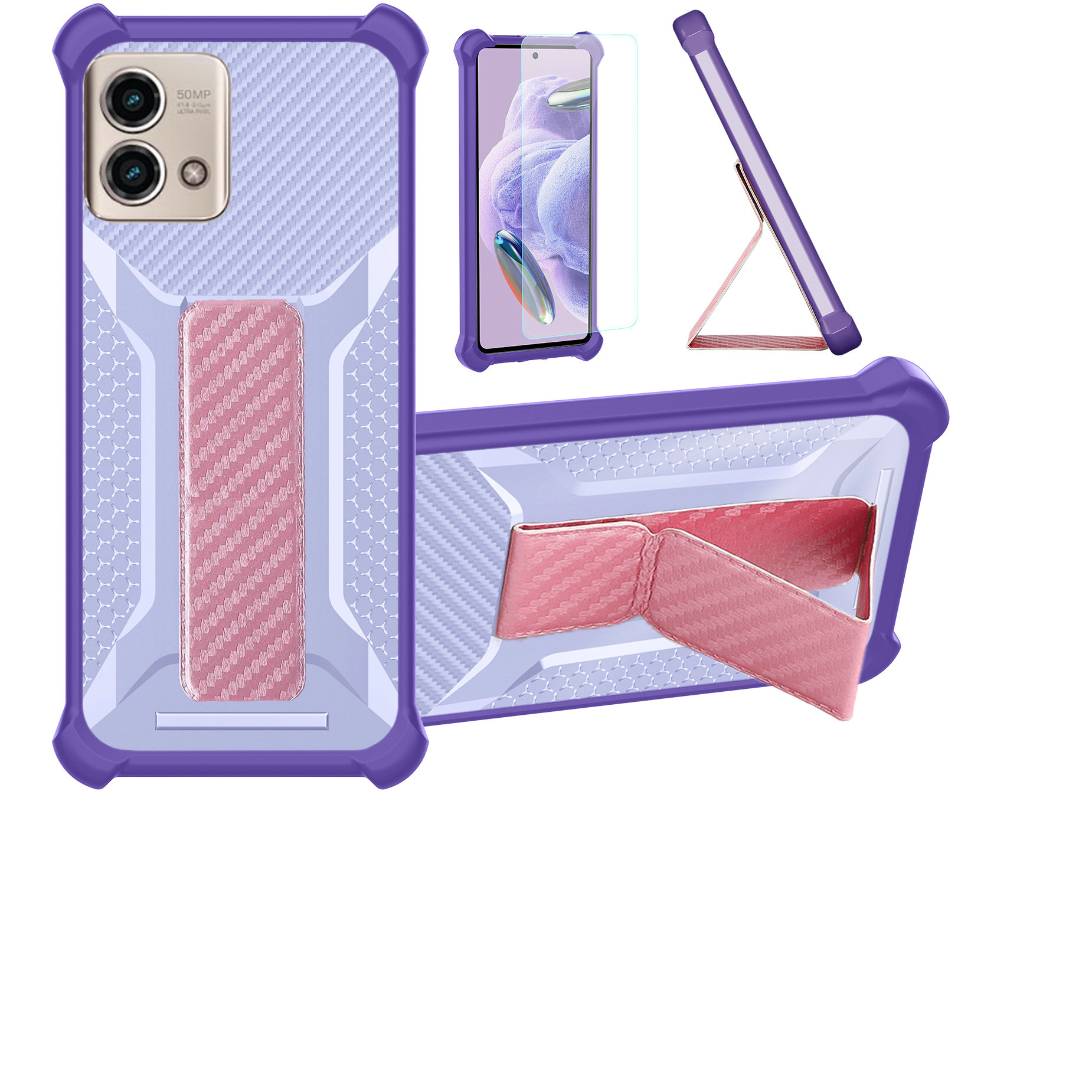 for Motorola moto g 5G 2023 Phone Case Cover Glass Screen Protector A1 - Picture 31 of 42