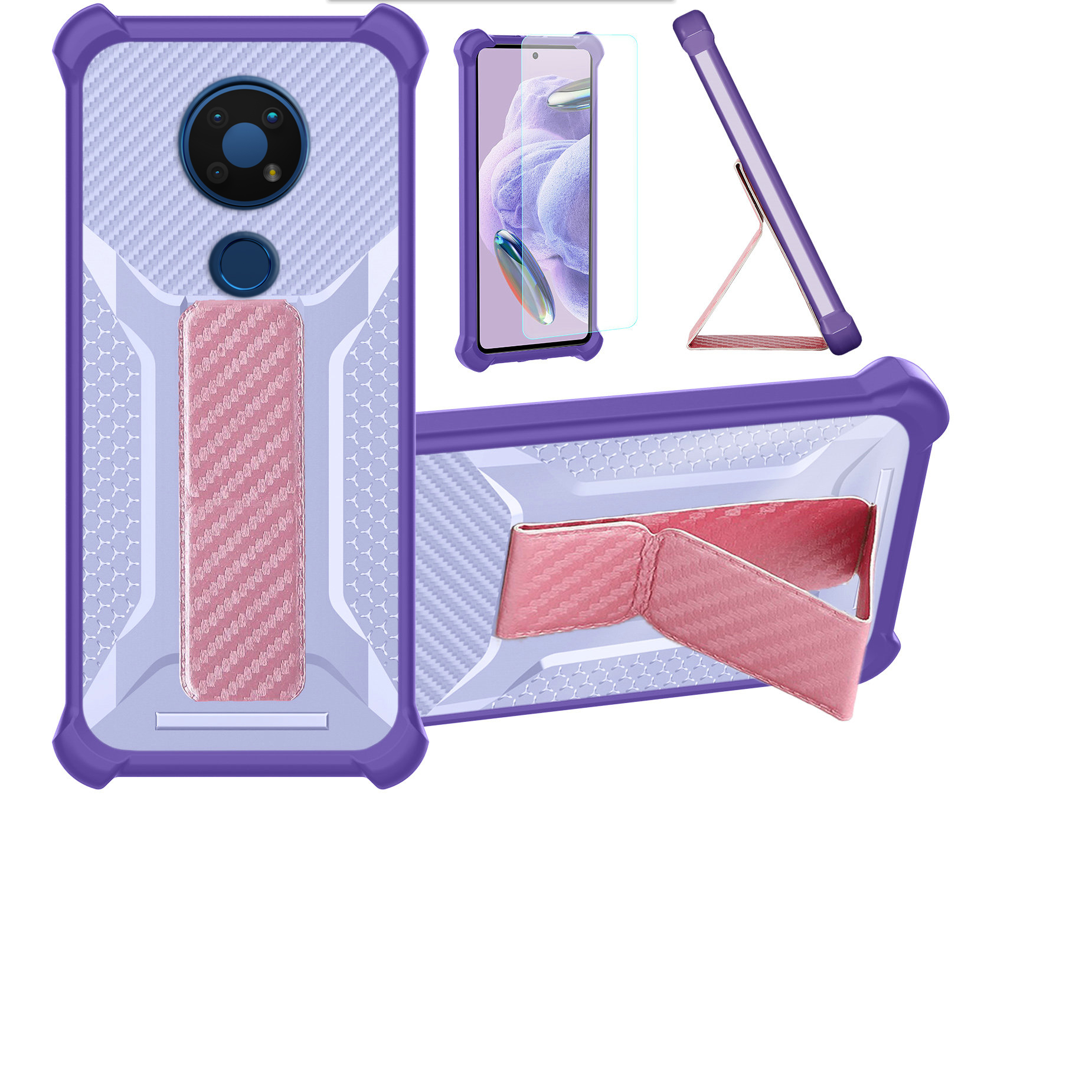 for NOKIA C5 Endi Phone Case Cover Glass Screen Protector A1 - Picture 31 of 42