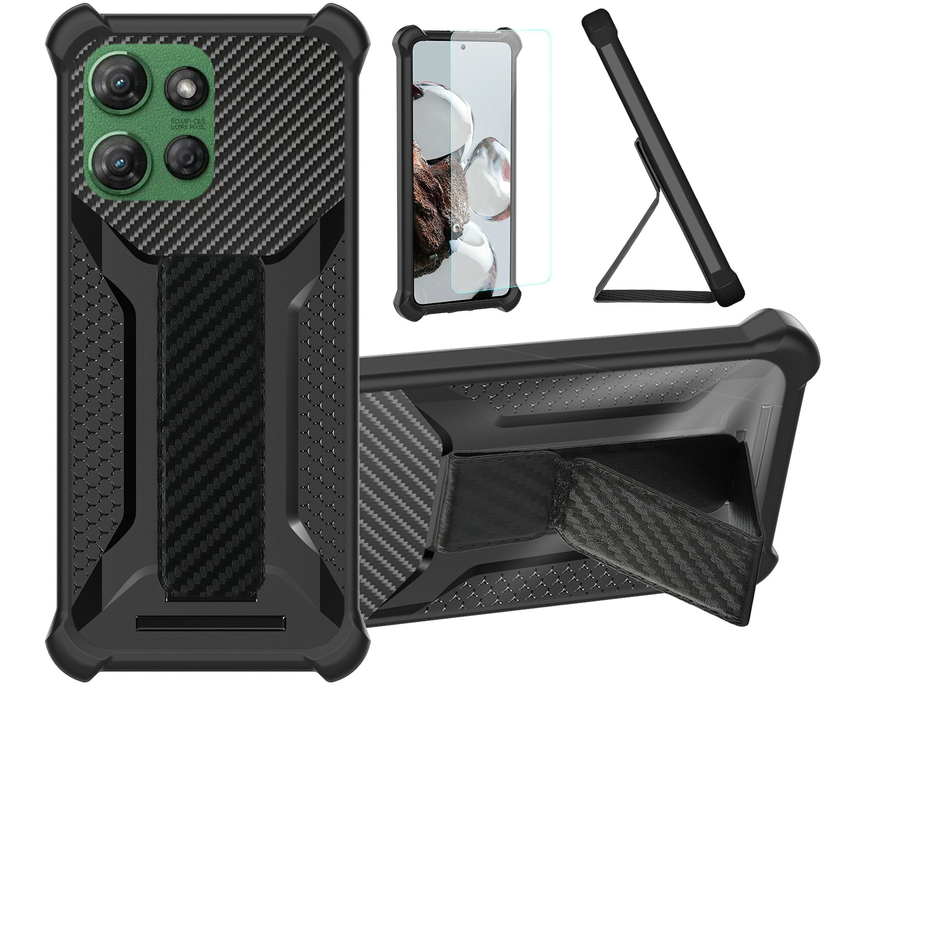 for Motorola Moto G Power 2025 Phone Case Cover Glass Screen Protector A1 - Picture 7 of 42