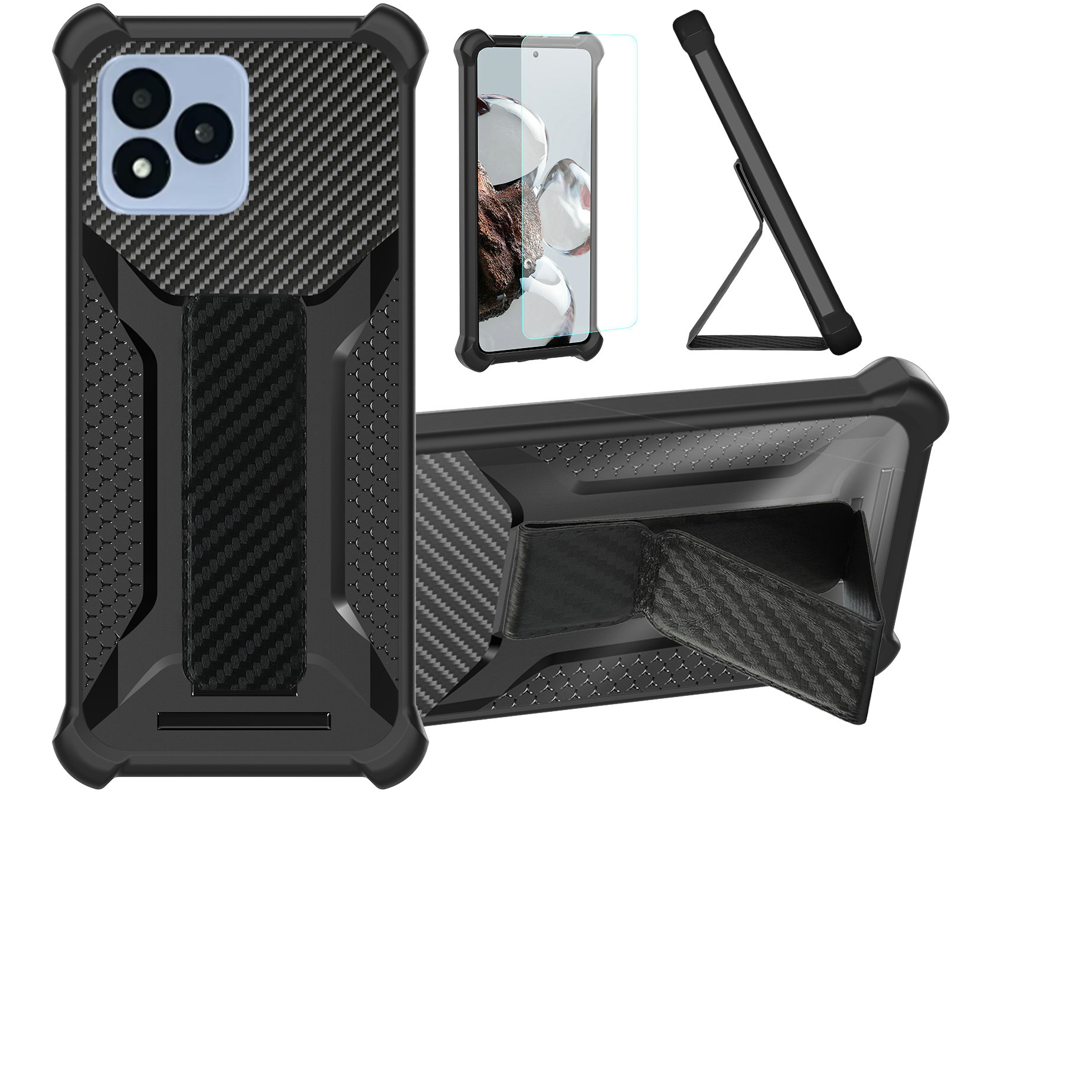 Für Vortex J24 Handyhülle Hülle Cover Glas Displayschutz A1 - Bild 7 von 42
