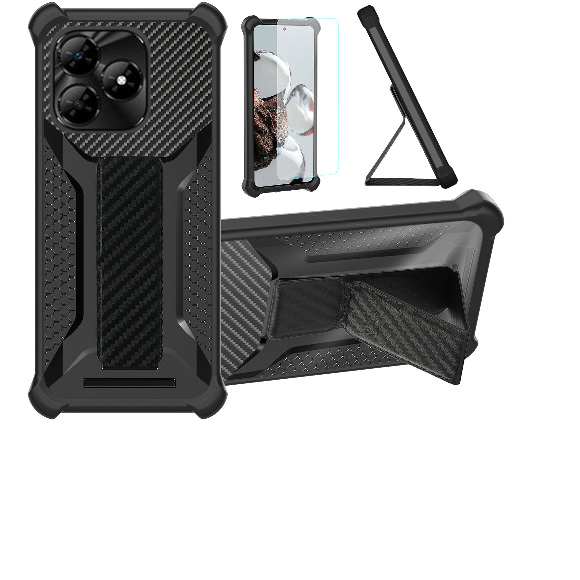 Coque Silicone Souple Pare-chocs Pour HiSense A9 - Protection Complète Des Bords, Noir - Marque K-S-Trade