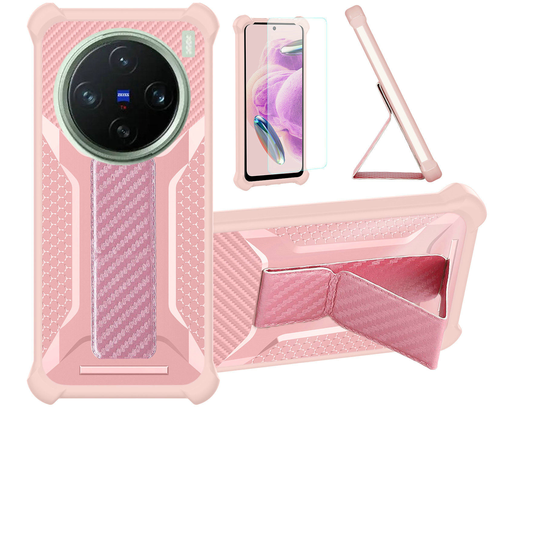 for vivo X200 Pro mini Phone Case Cover Glass Screen Protector A1 - Picture 25 of 42