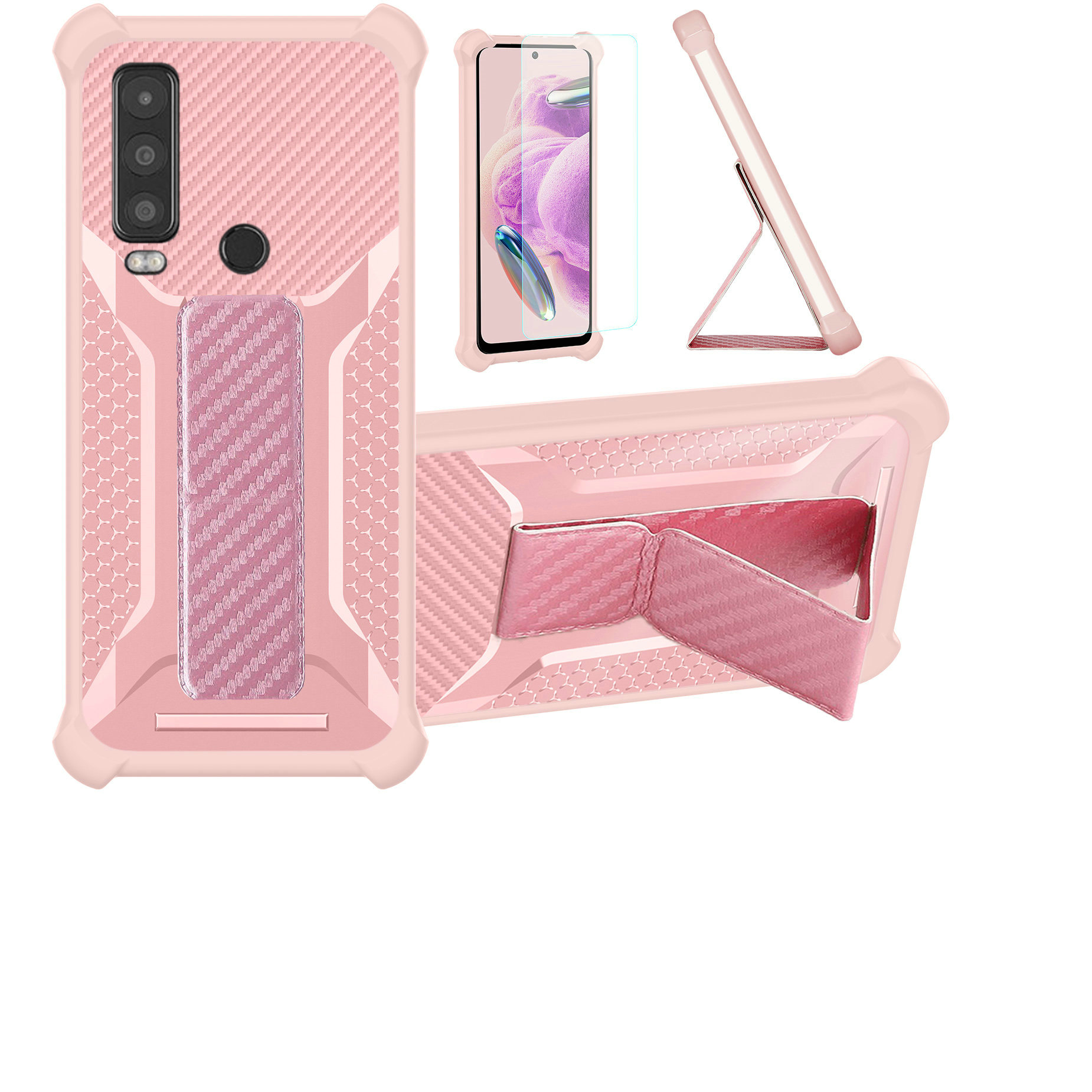 for Cat S75 Phone Case Cover Glass Screen Protector A1 - Picture 25 of 42