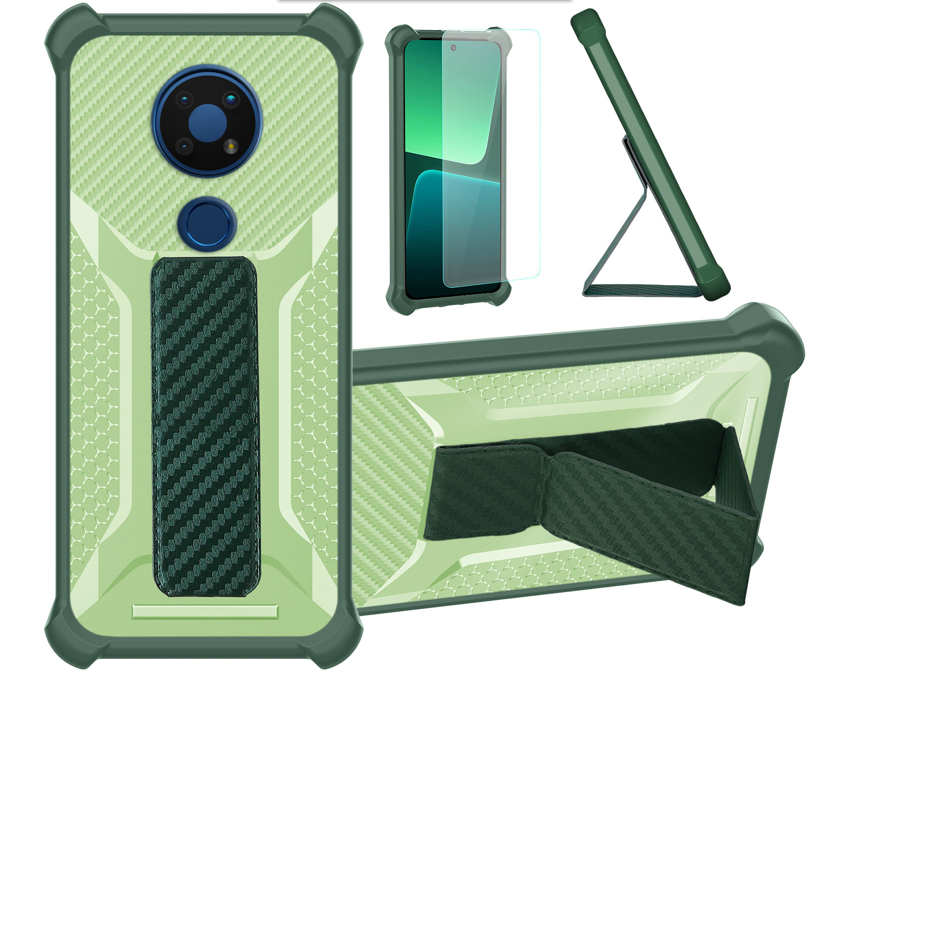 for NOKIA C5 Endi Phone Case Cover Glass Screen Protector A1 - Picture 19 of 42