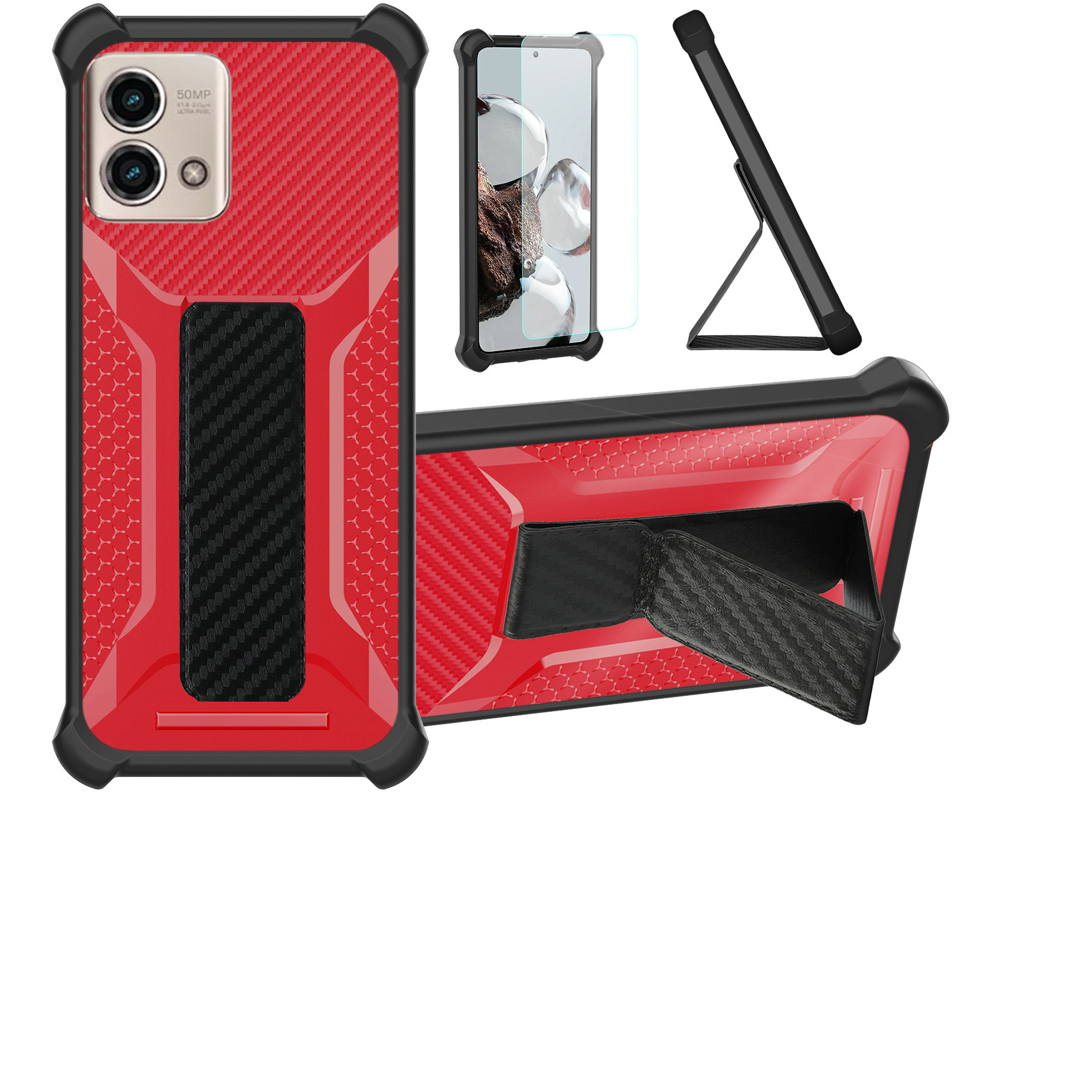 for Motorola moto g 5G 2023 Phone Case Cover Glass Screen Protector A1 - Picture 37 of 42
