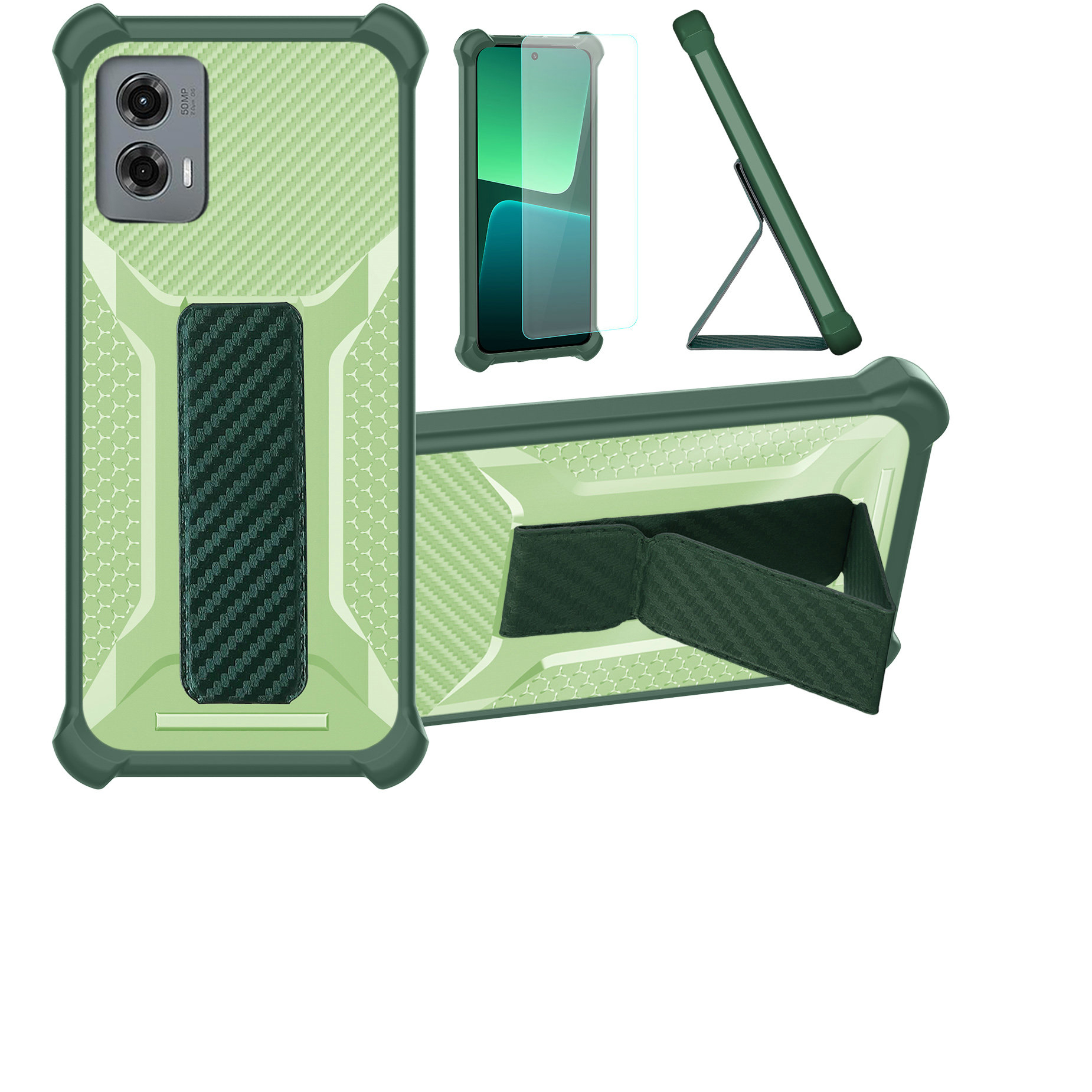 for Motorola Moto G Stylus 5g 2024 Phone Case Cover Glass Screen Protector A1 - Picture 19 of 42