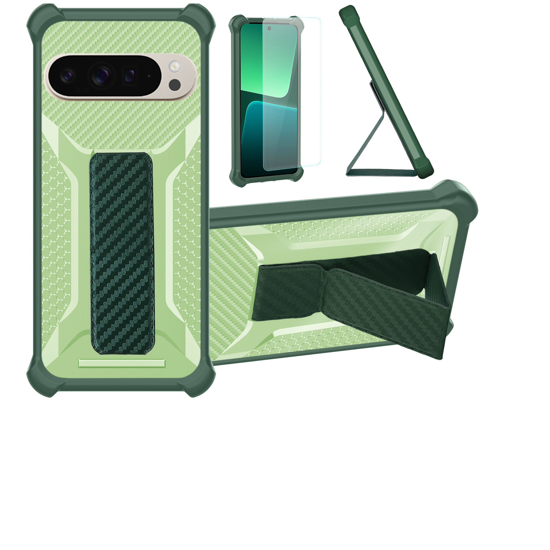 for Google Pixel 9 Pro XL Phone Case Cover Glass Screen Protector A1 - Picture 19 of 42