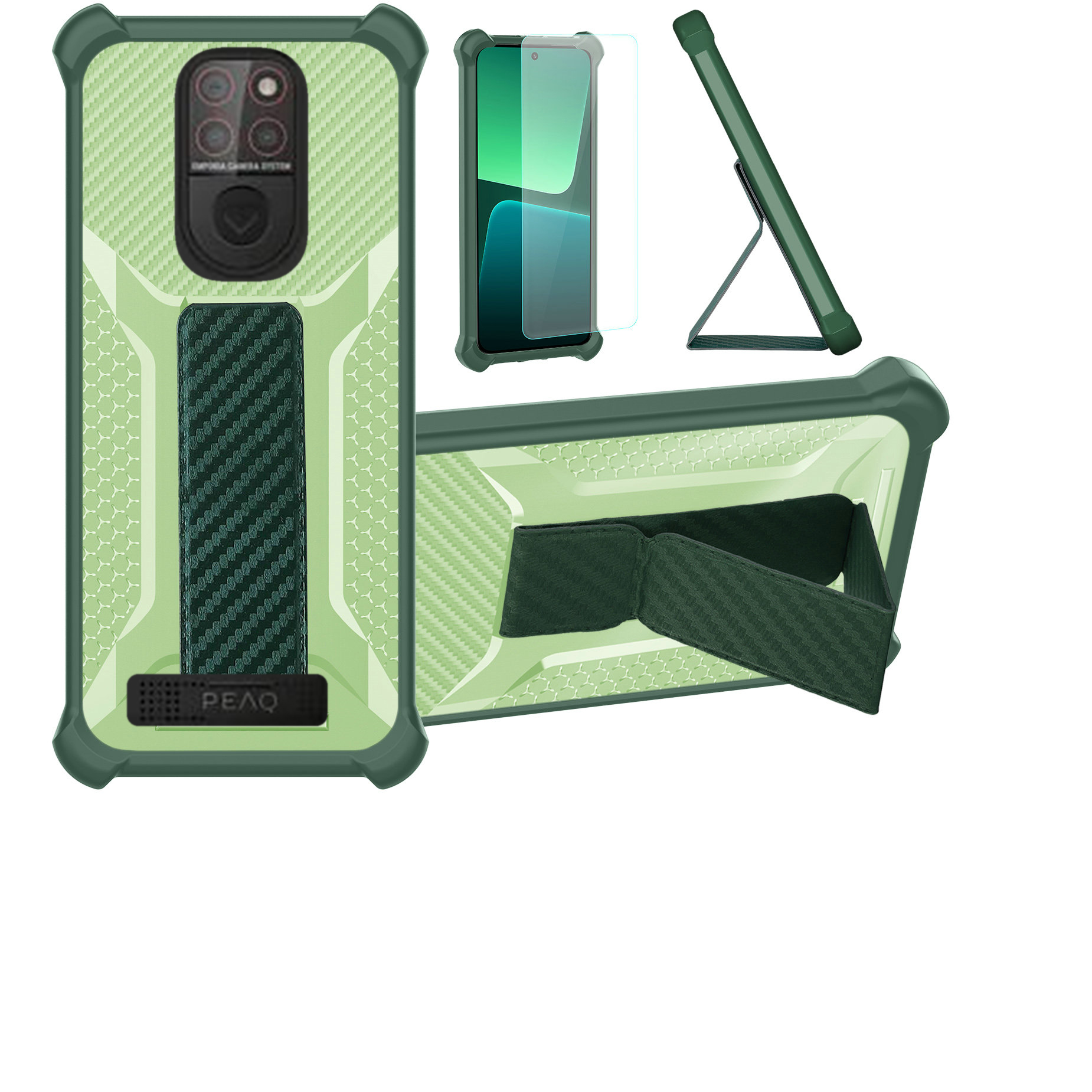 for Peaq PSP 500 Phone Case Cover Glass Screen Protector A1 - Picture 19 of 42