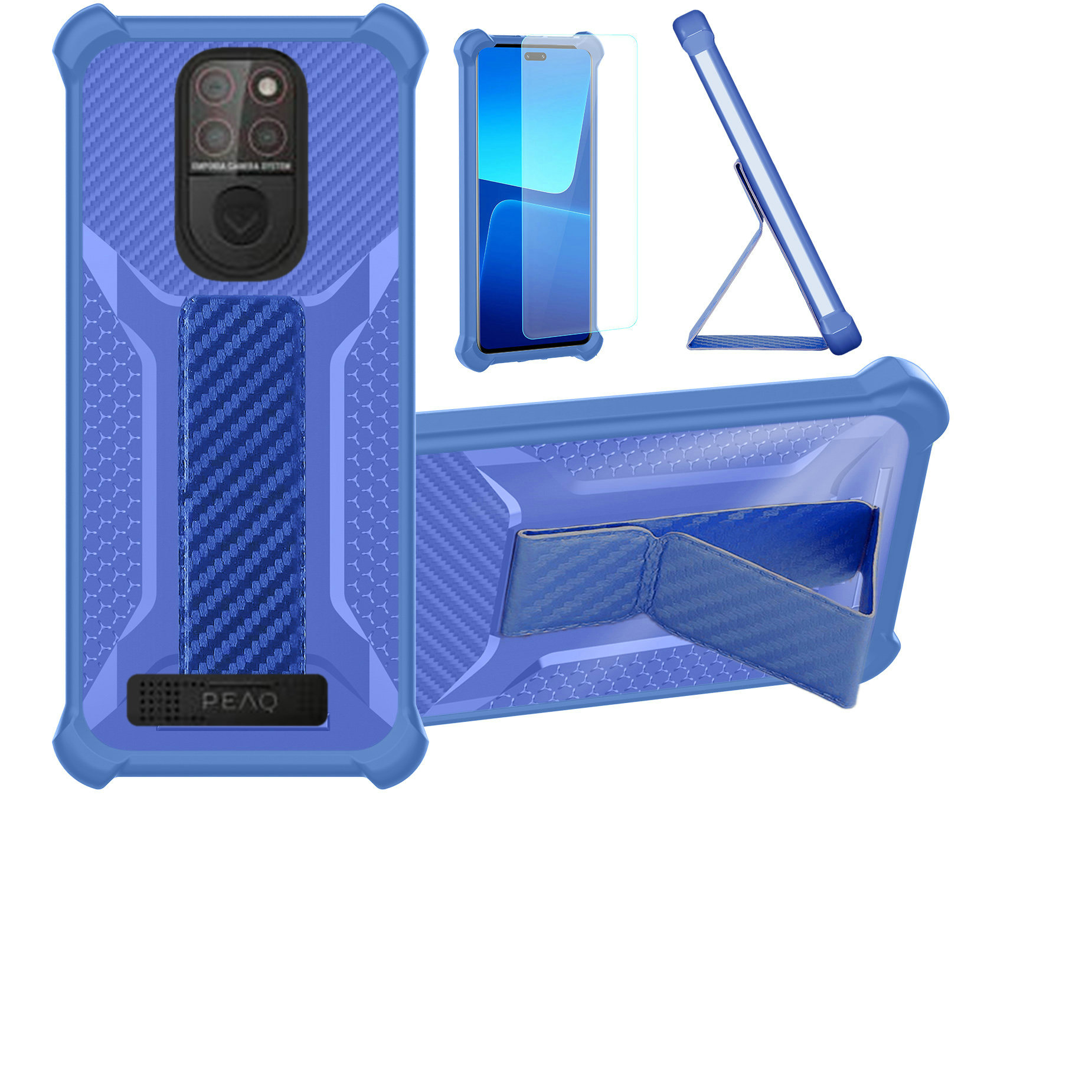 for Peaq PSP 500 Phone Case Cover Glass Screen Protector A1 - Picture 13 of 42