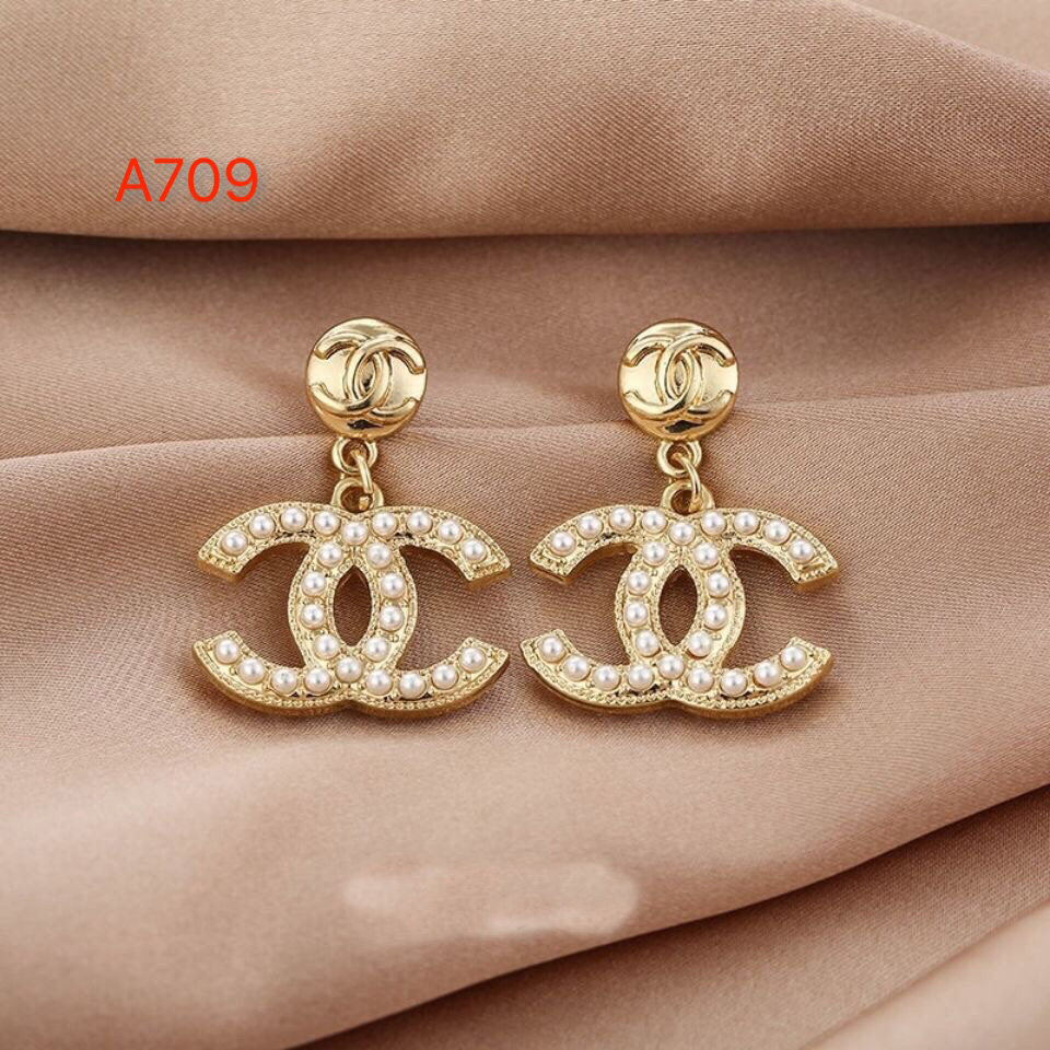 Pearl Crystal Enamel Earrings (30 Style)
