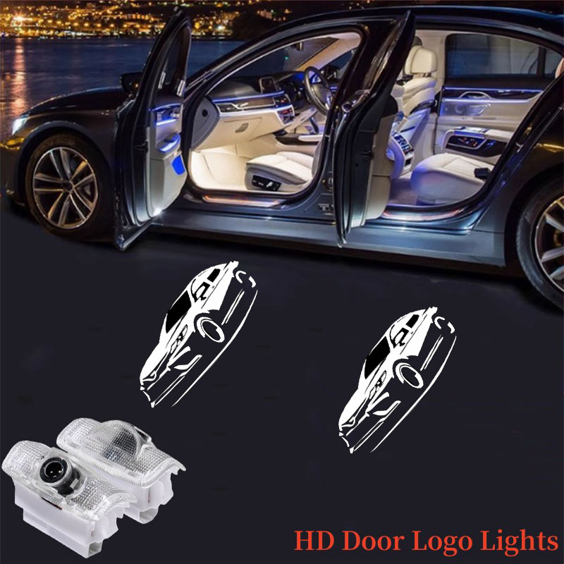 Car Door Lights Logo Projector Set of 2 For Toyota Sienna Tundra