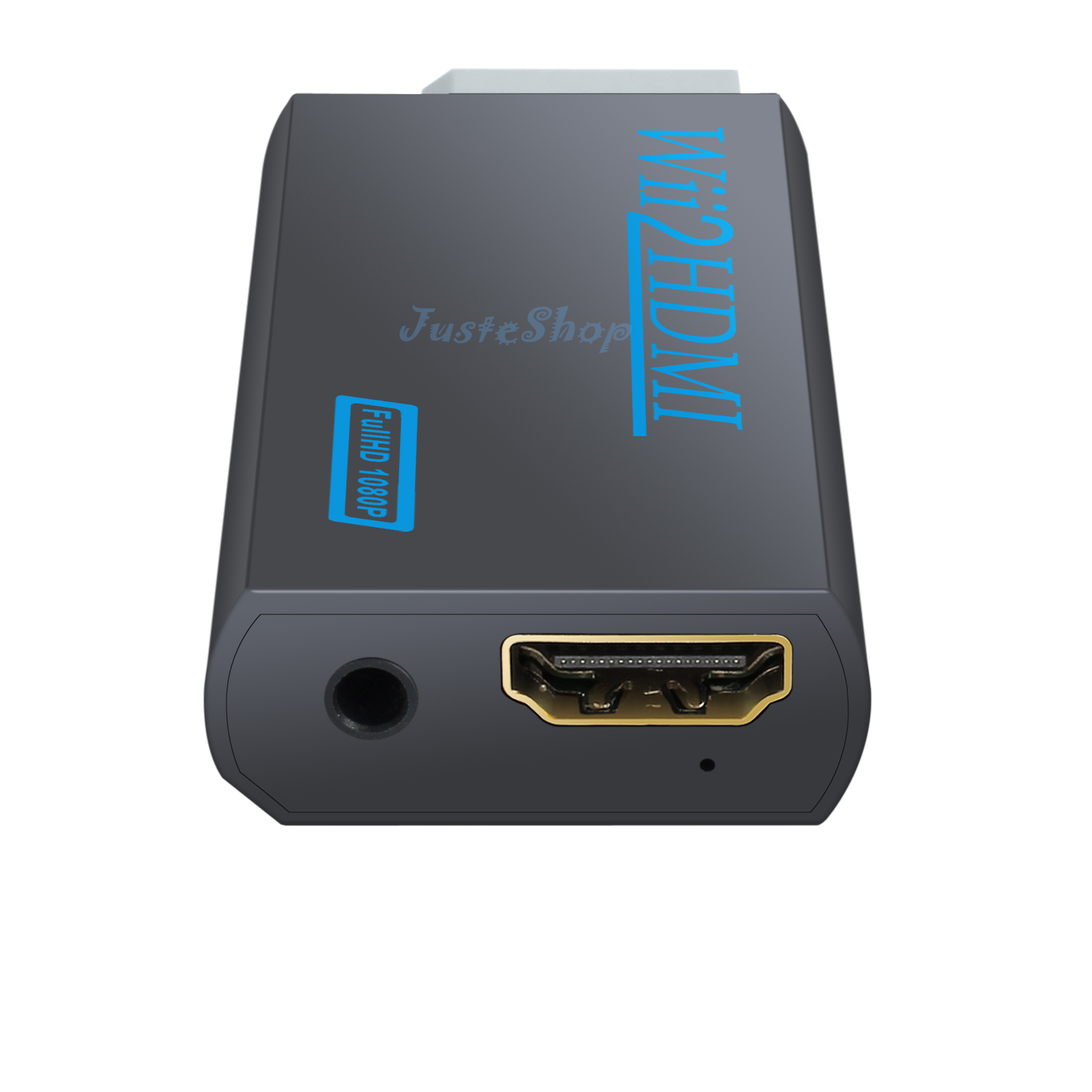 Wii to HDMI Converter Mini 3.5mm Adapter Wii2HDMI Audio Video Output