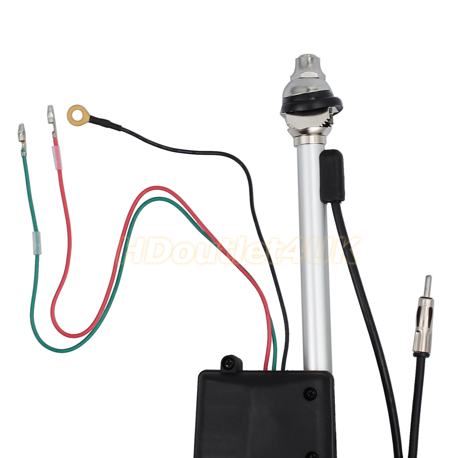 Universal Car SUV Electric Automatic Antenna AM FM Radio Mast Aerial