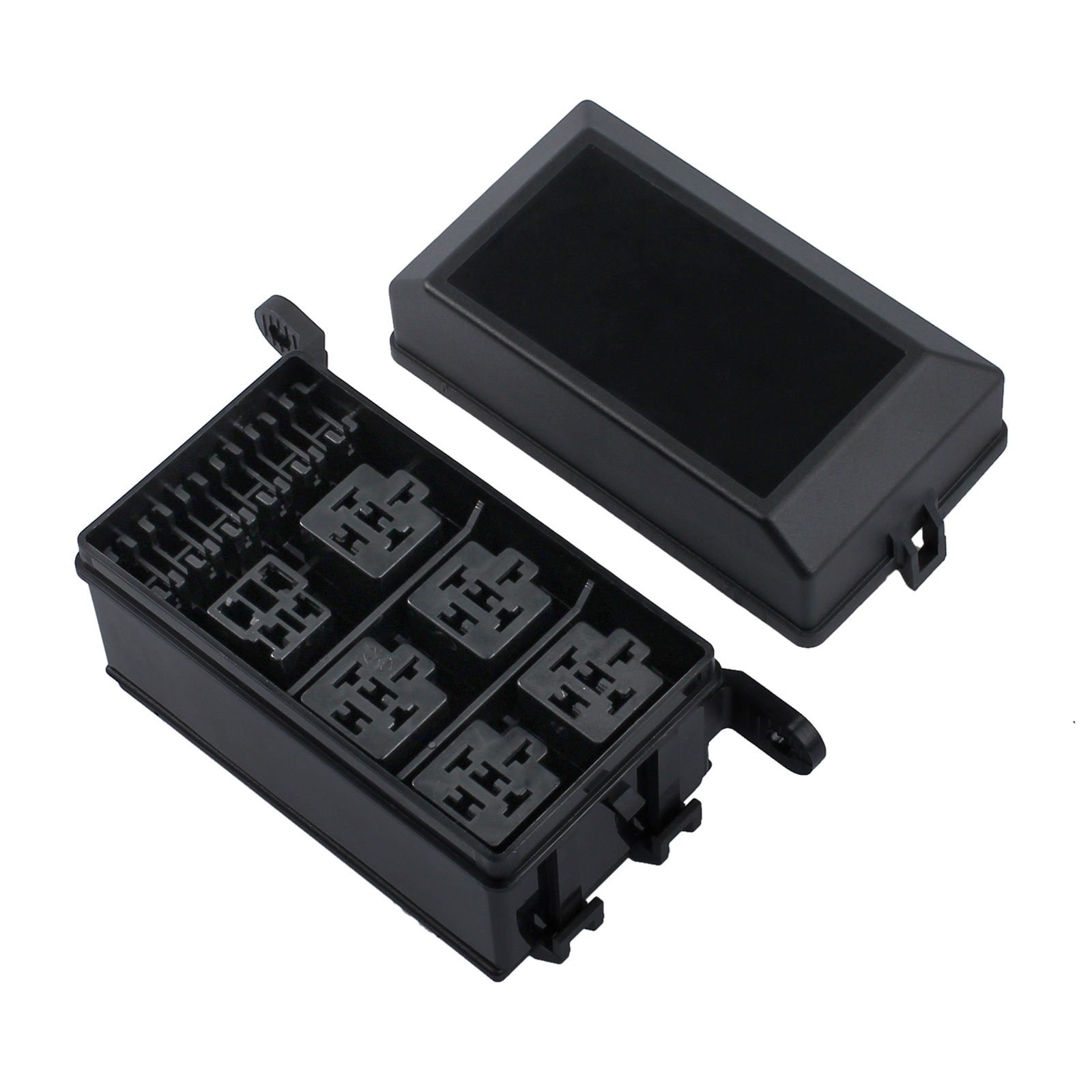 6 Relay 5 Road Auto Car Fuse Relay Holder Box Relay Socket The Nacelle