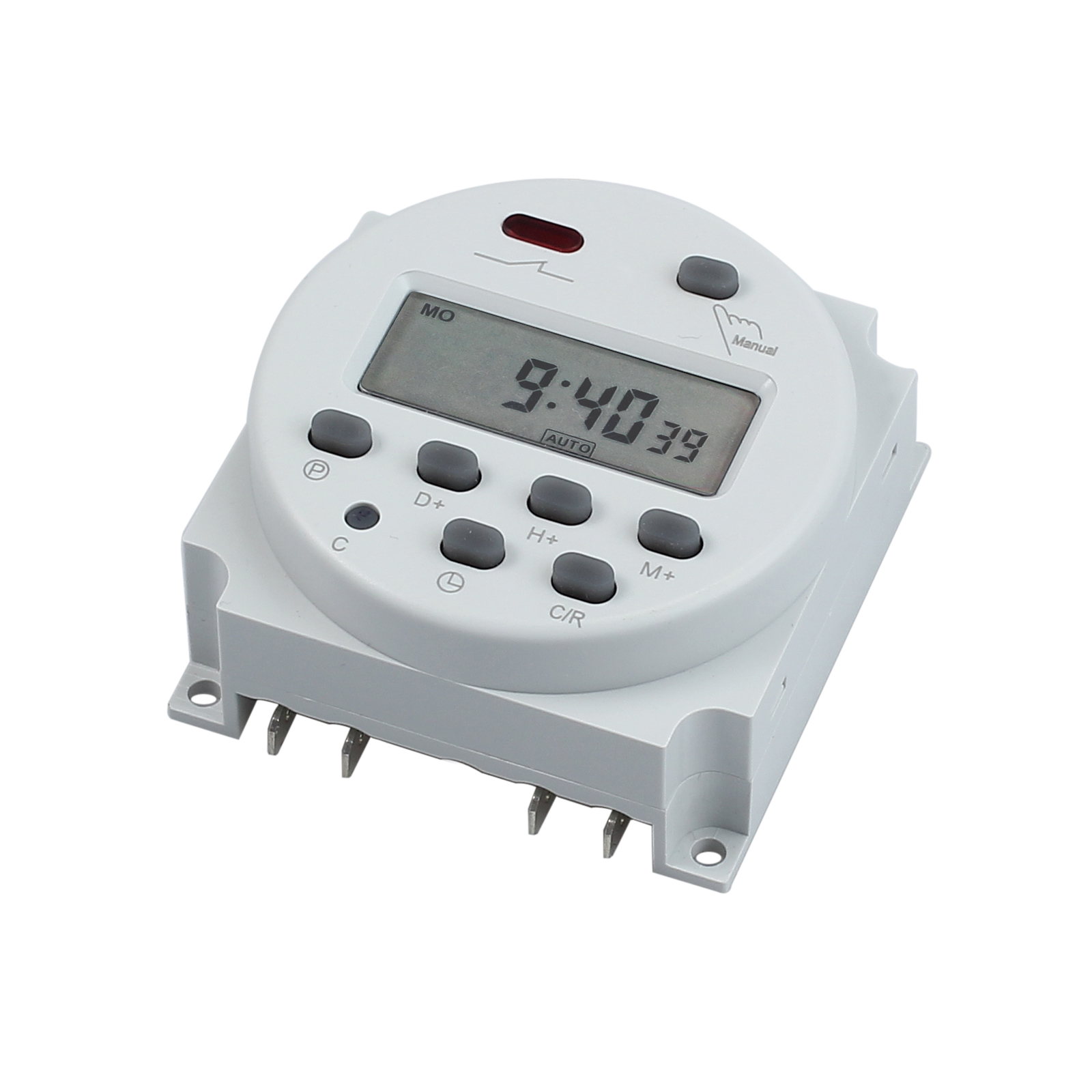 12V Digitaler LCD Timer Programmierbar Zeitschaltuhr Zeitschalter CN101A 16A DE
