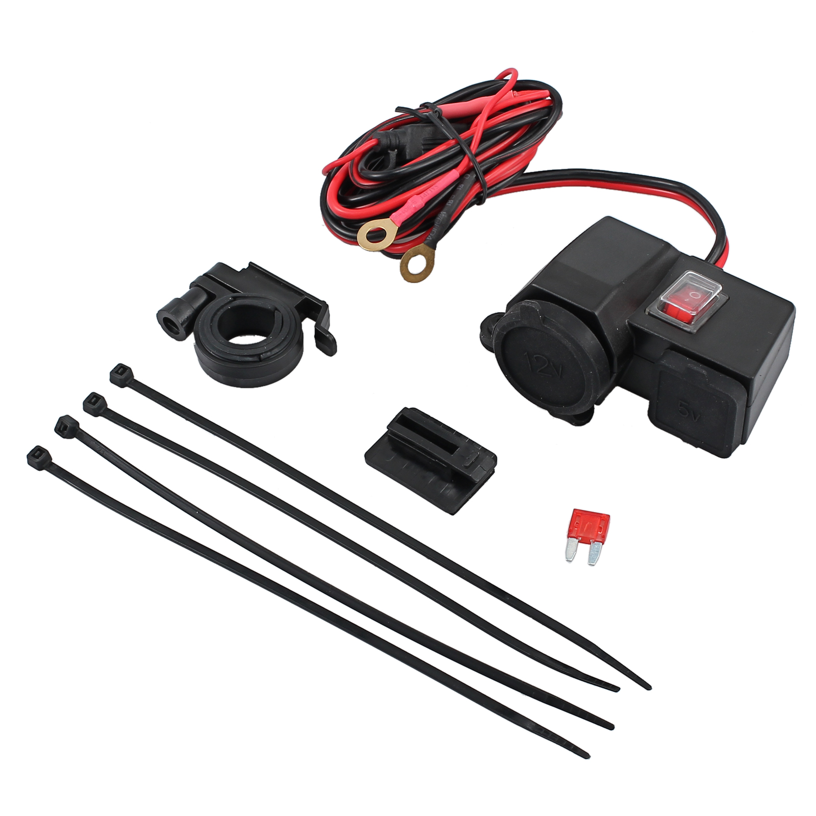 motorcycle power outlet kit