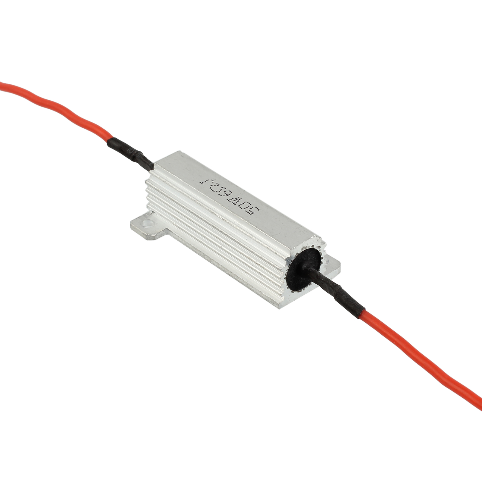 4X LED Load Resistor Indicator Flash Rate Relay Bulbs Ballast Silver