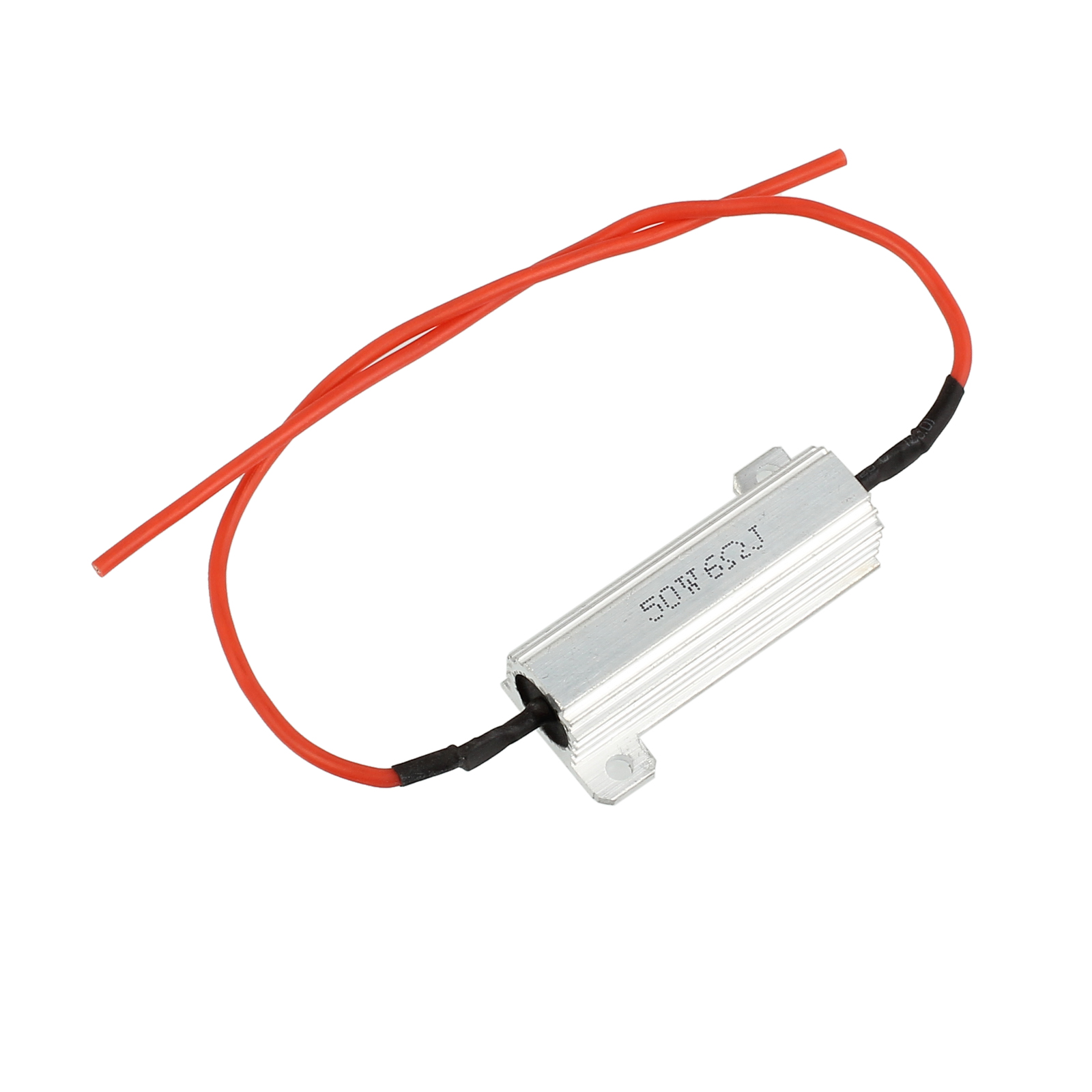 4X LED Load Resistor Indicator Flash Rate Relay Bulbs Ballast Silver