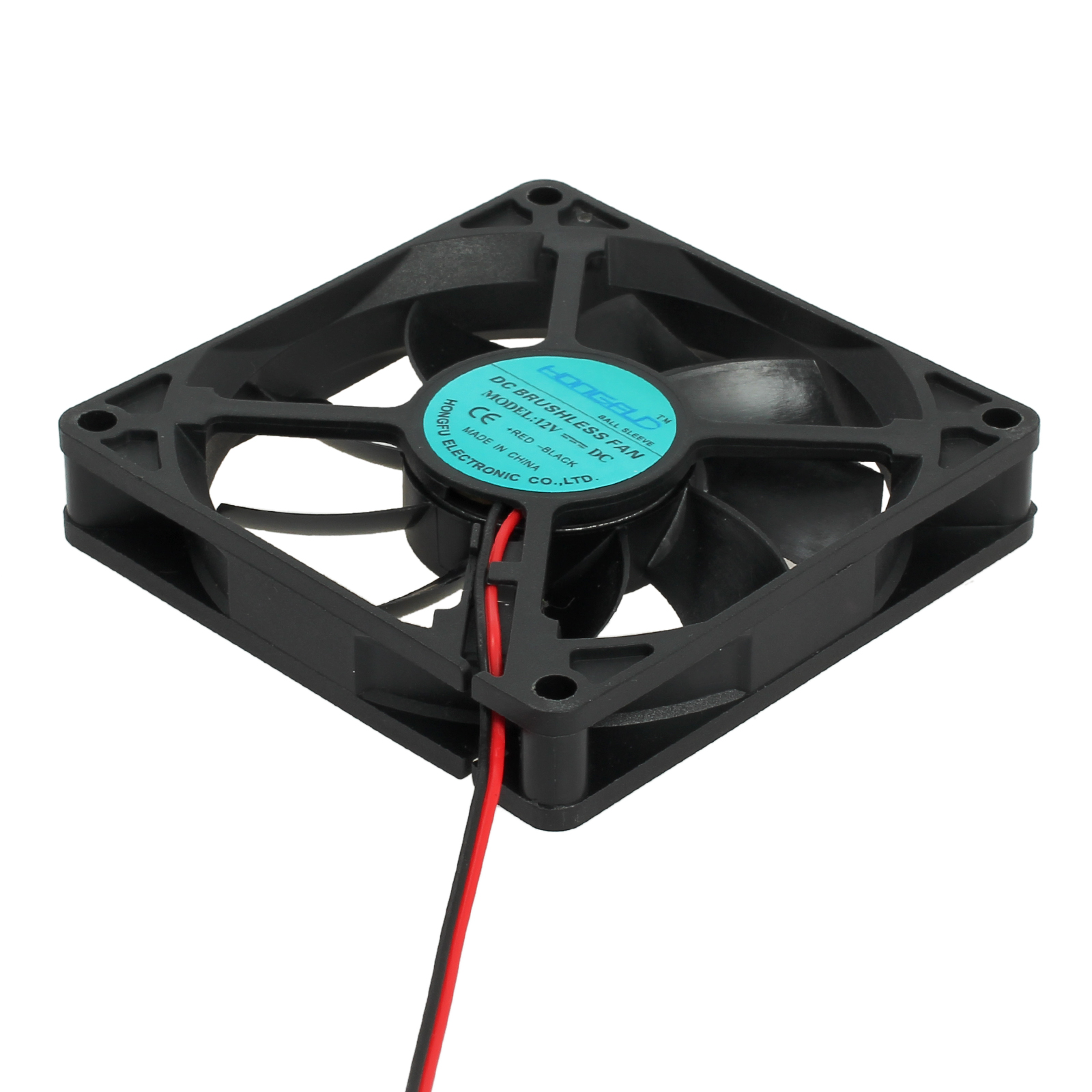 12V 2 pin Computer PC Highspeed Cooling Temperature Case Fan 80mm x 80mm x 15mm 659438784626 eBay