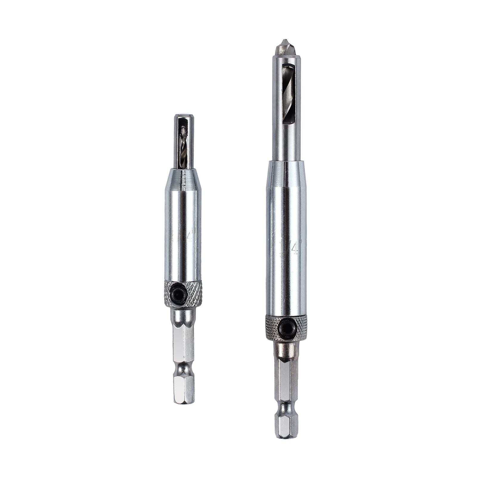 7x HSS Self Centering Hinge Hardware Drill Bit Set Drawer Door Pilot