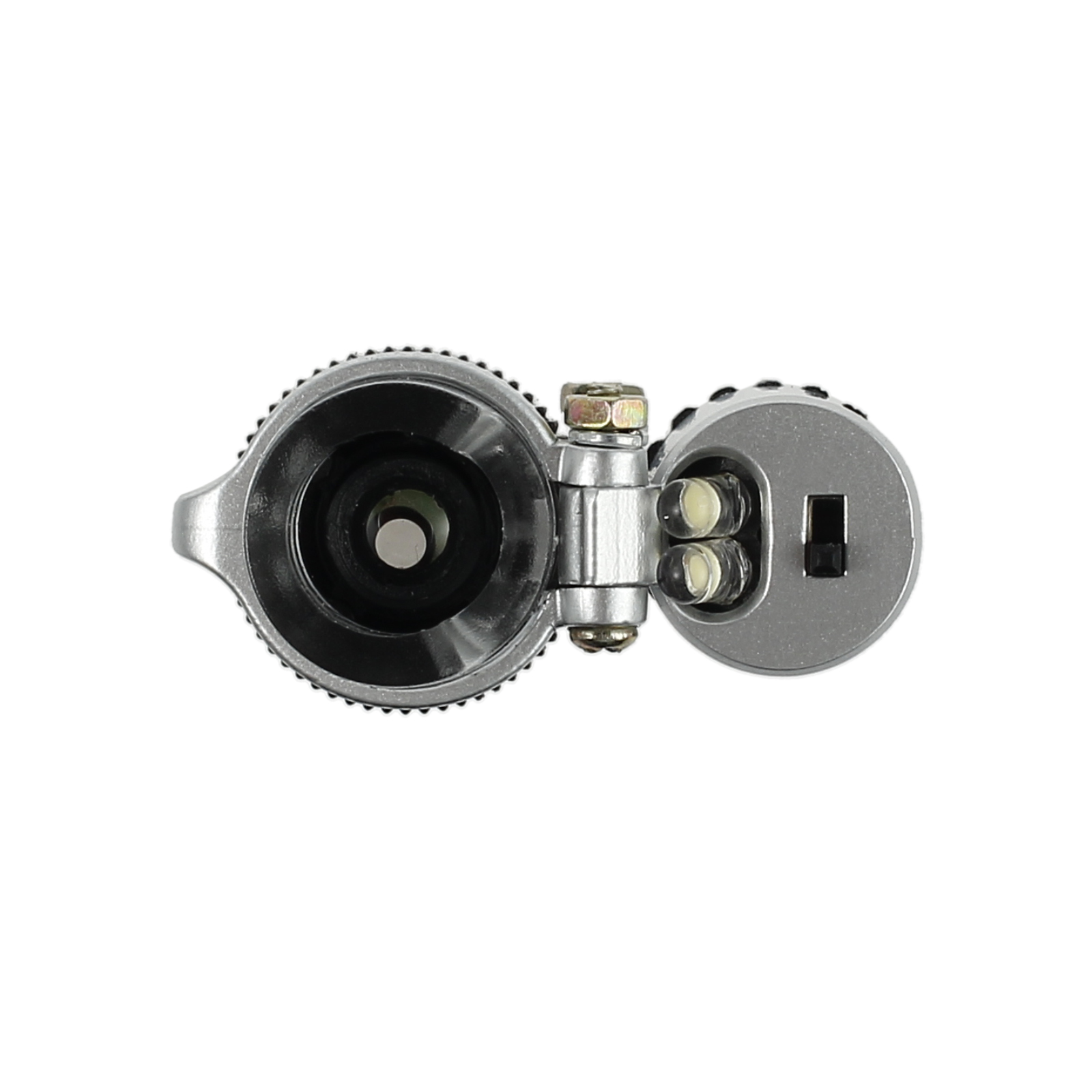 100X LED Microscope Jewelers Loupe Gem Handheld Pocket Illuminated