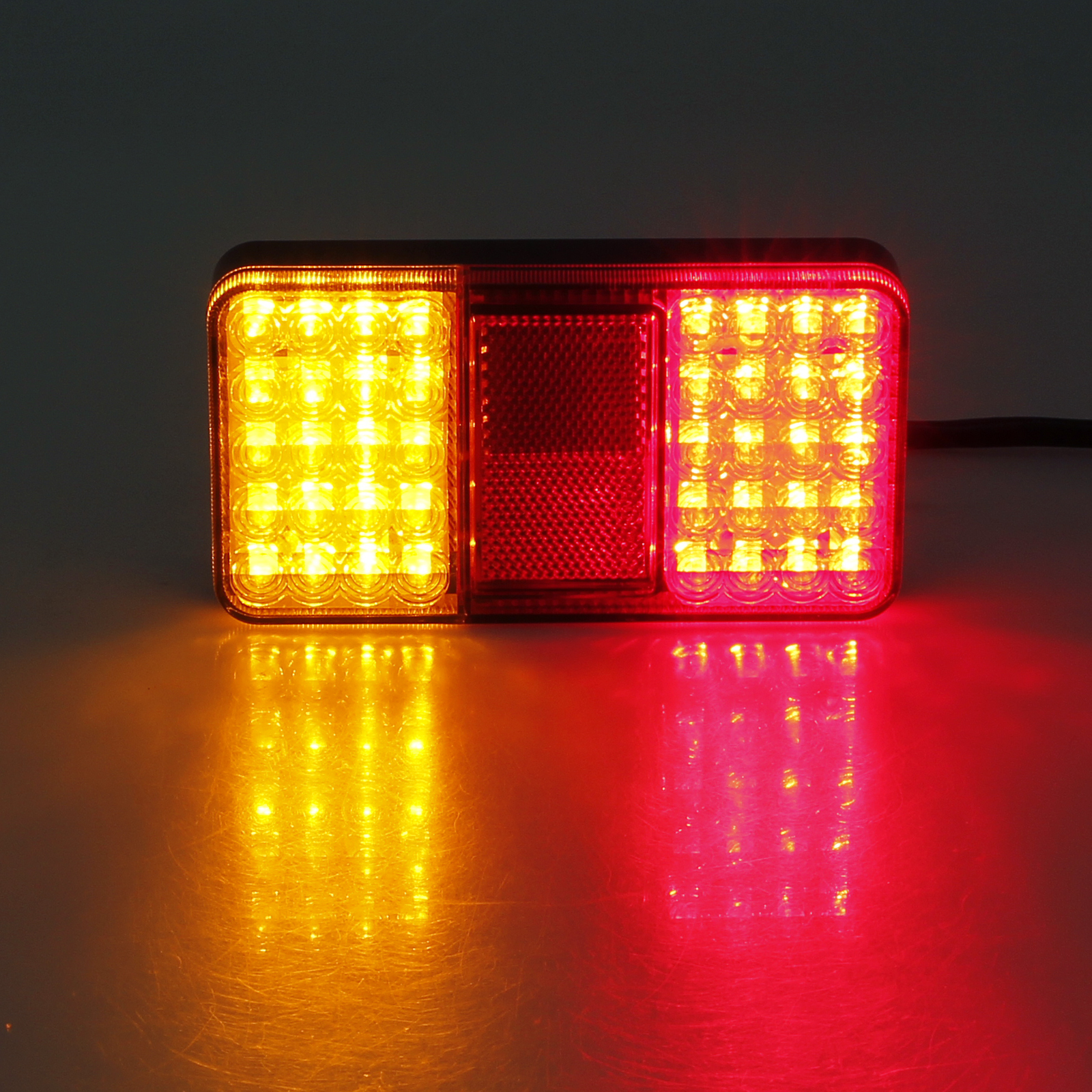 2x TRAILER LIGHTS 40 LED STOP TAIL INDICATOR REFLECTOR TRUCK CAMPER LIGHT 12V AU eBay