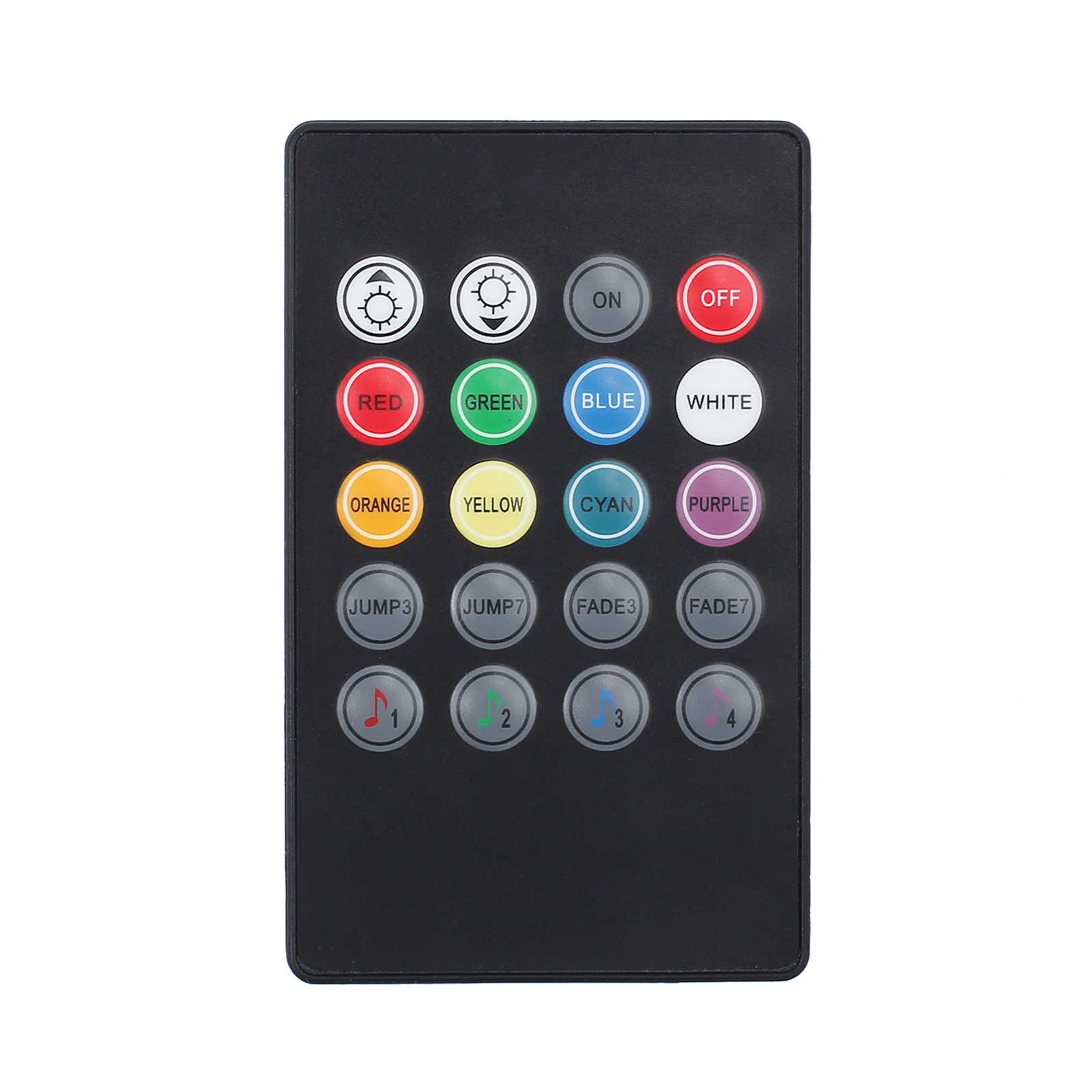 20 Key IR Remote Controller Sound Music Sensor For 3528 5050 RGB LED