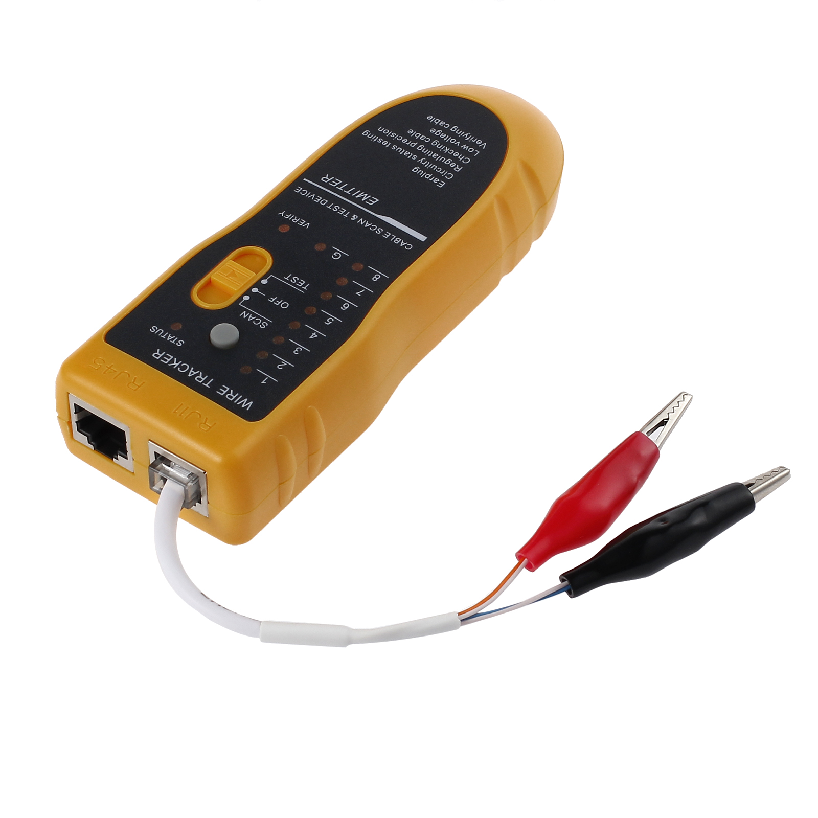 Telephone/Phone Cable Network Wire Tester Line LAN Cable RJ Tracker