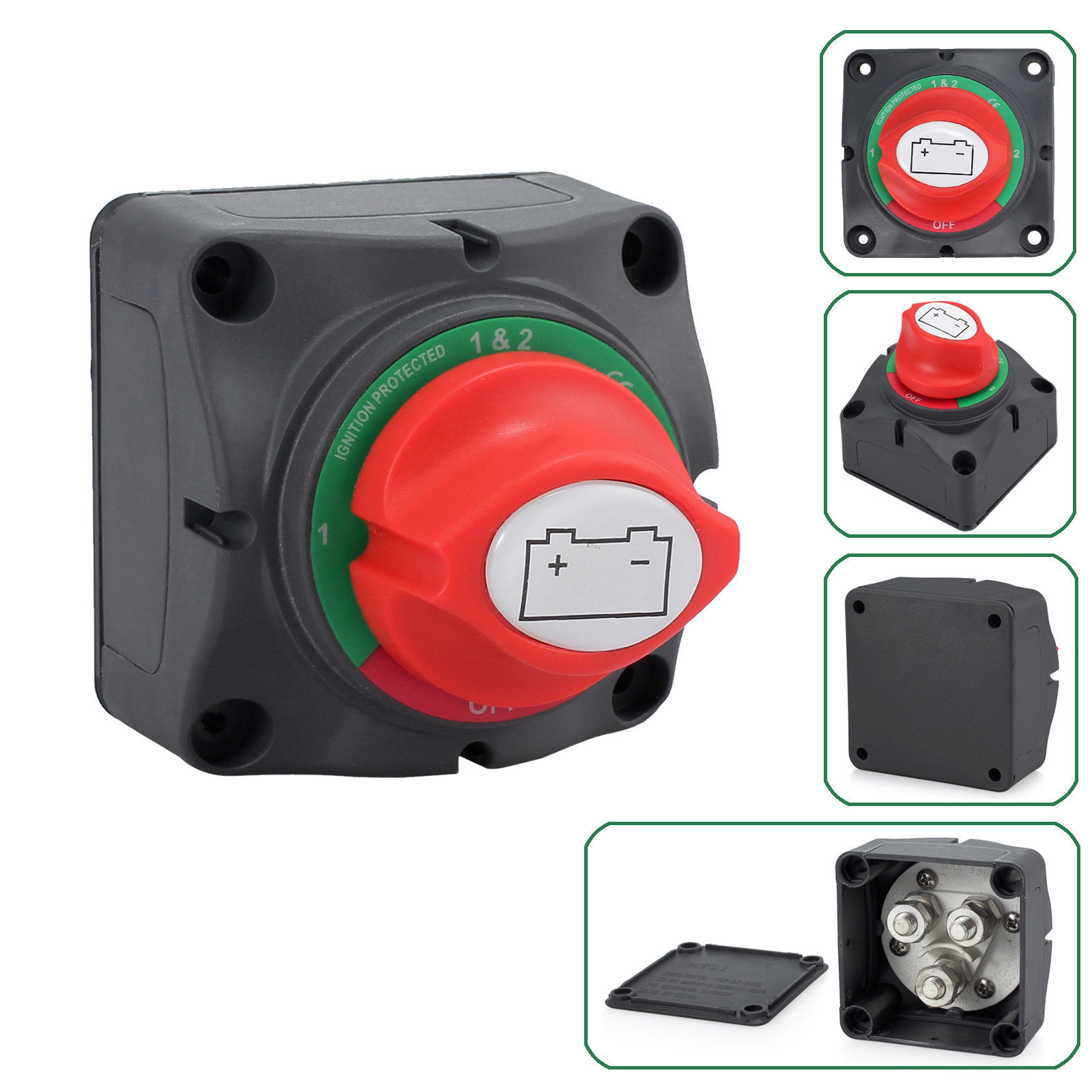 12V on off Battery Master Switch Boat Marine Caravan Dual Isolator 300